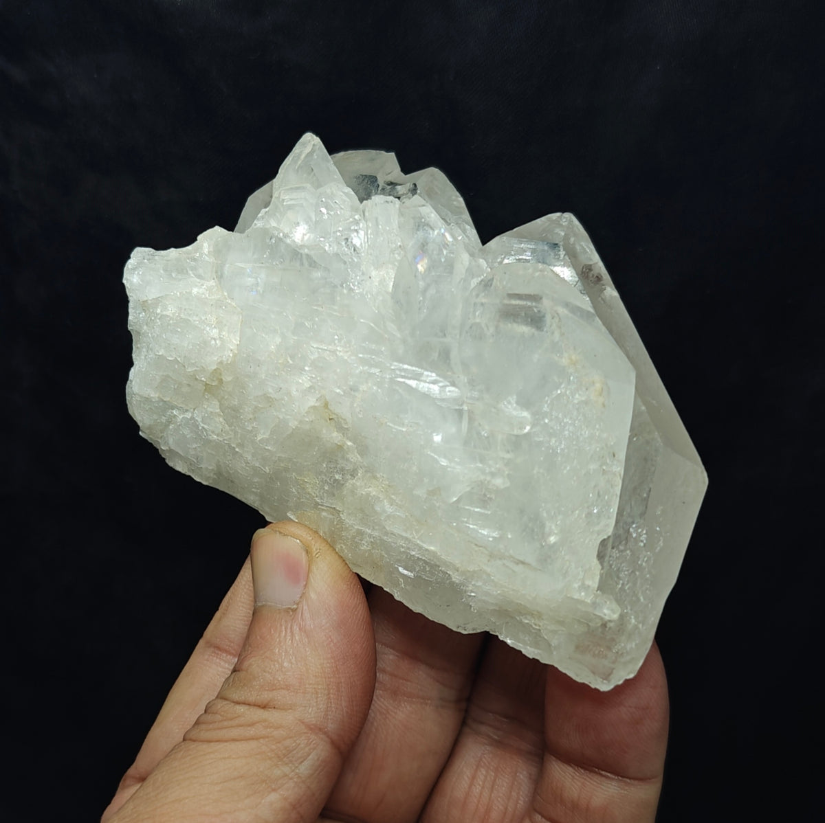 Natural faden quartz crystal 249 grams