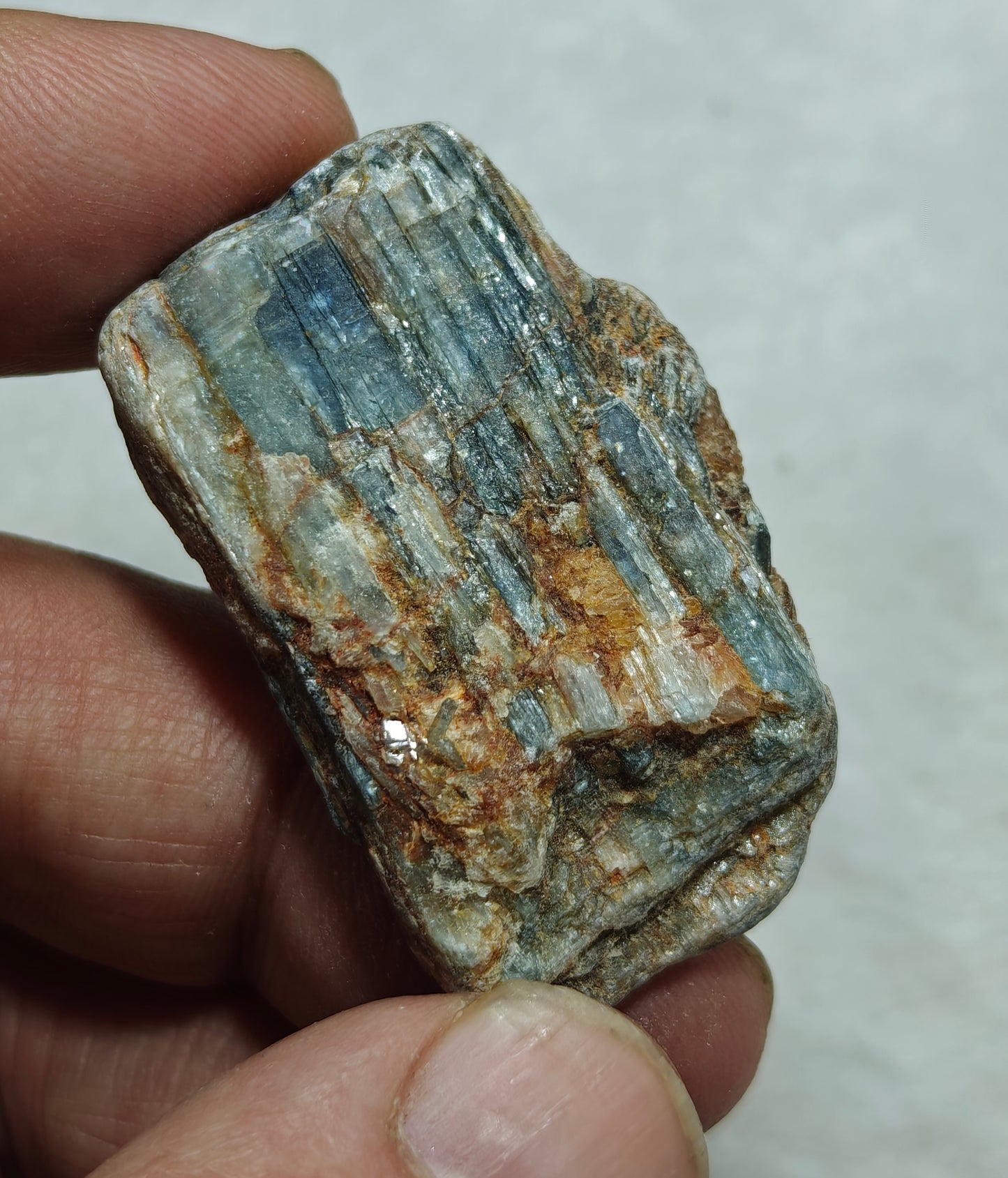 Natural blue kyanite crystal 35 grams