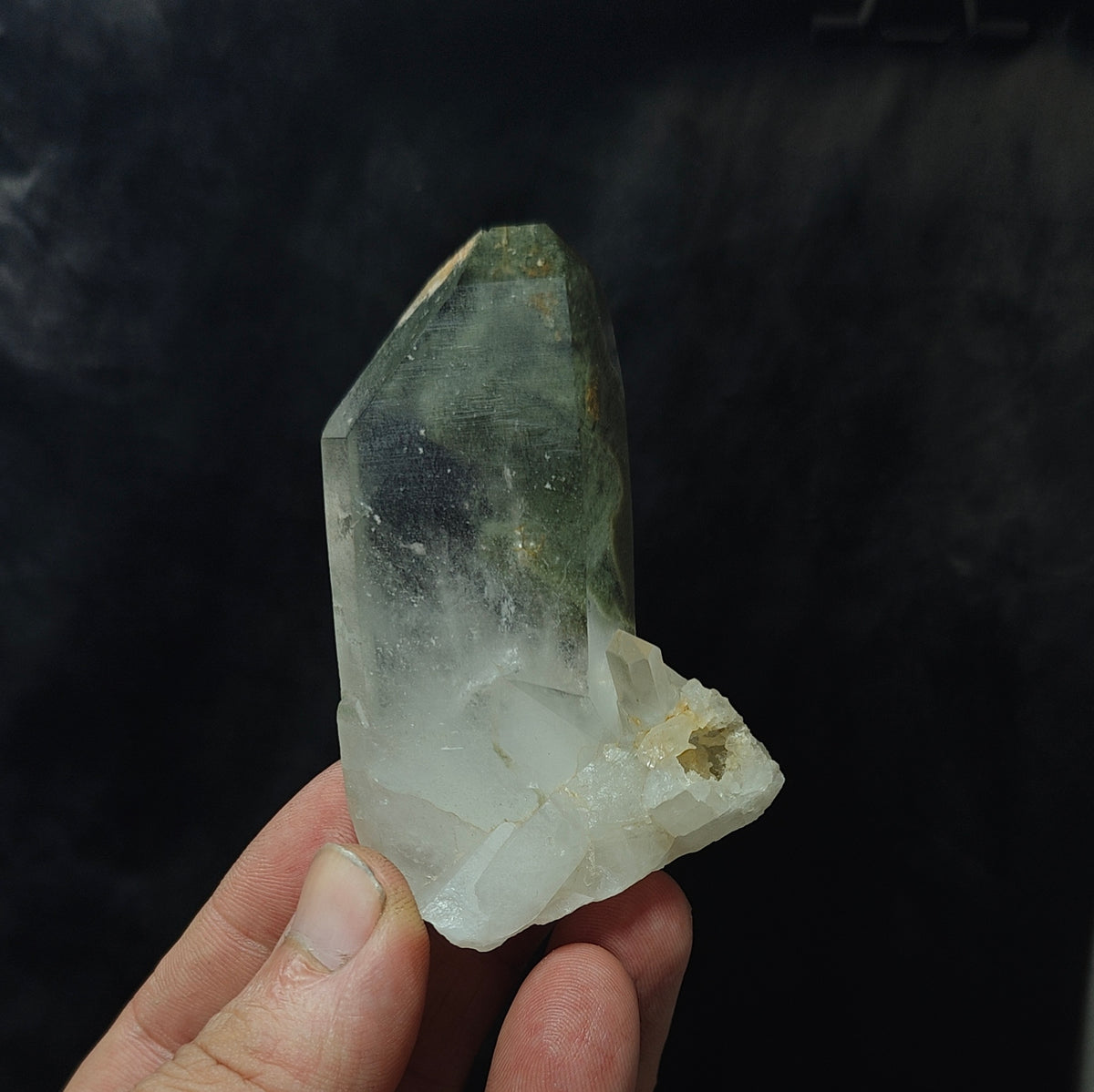 Natural Chlorite Quartz 96 gram