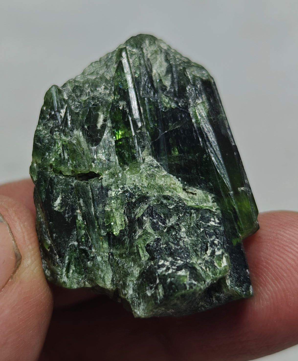 Natural Green diopside crystal 22 grams