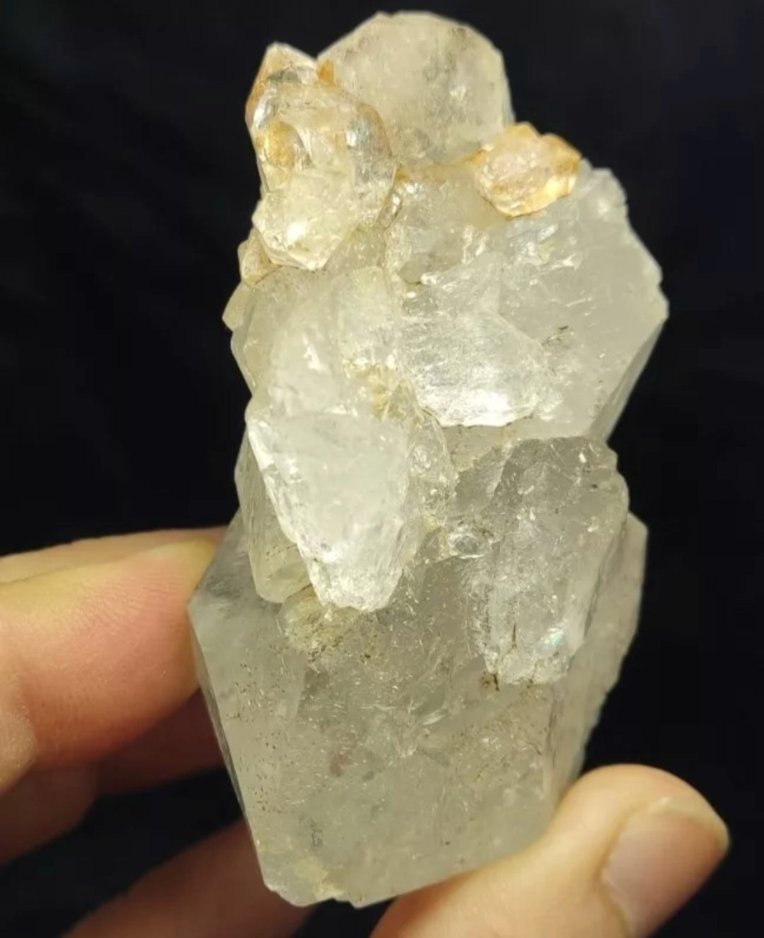 Very Aesthetic Gwindel Quartz Crystal Fully Terminated  245 grams