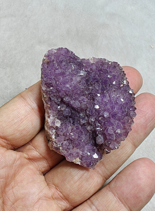 Natural Drusy Amethyst Cluster 65 grams