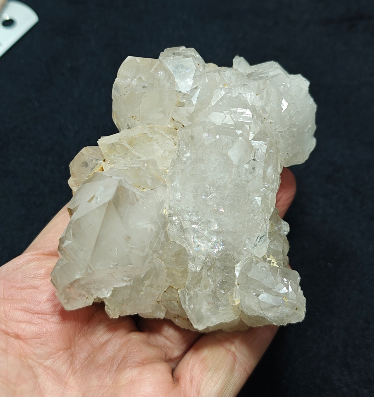 Very unique Elestial Quartz Crystal 425 grams