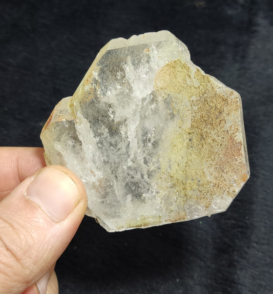 Natural Tabular Faden Quartz with Chlorite Inclusions 76 grams