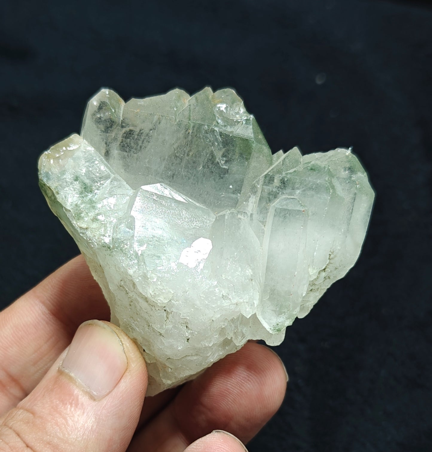Natural terminated Chlorite Quartz 118 grams