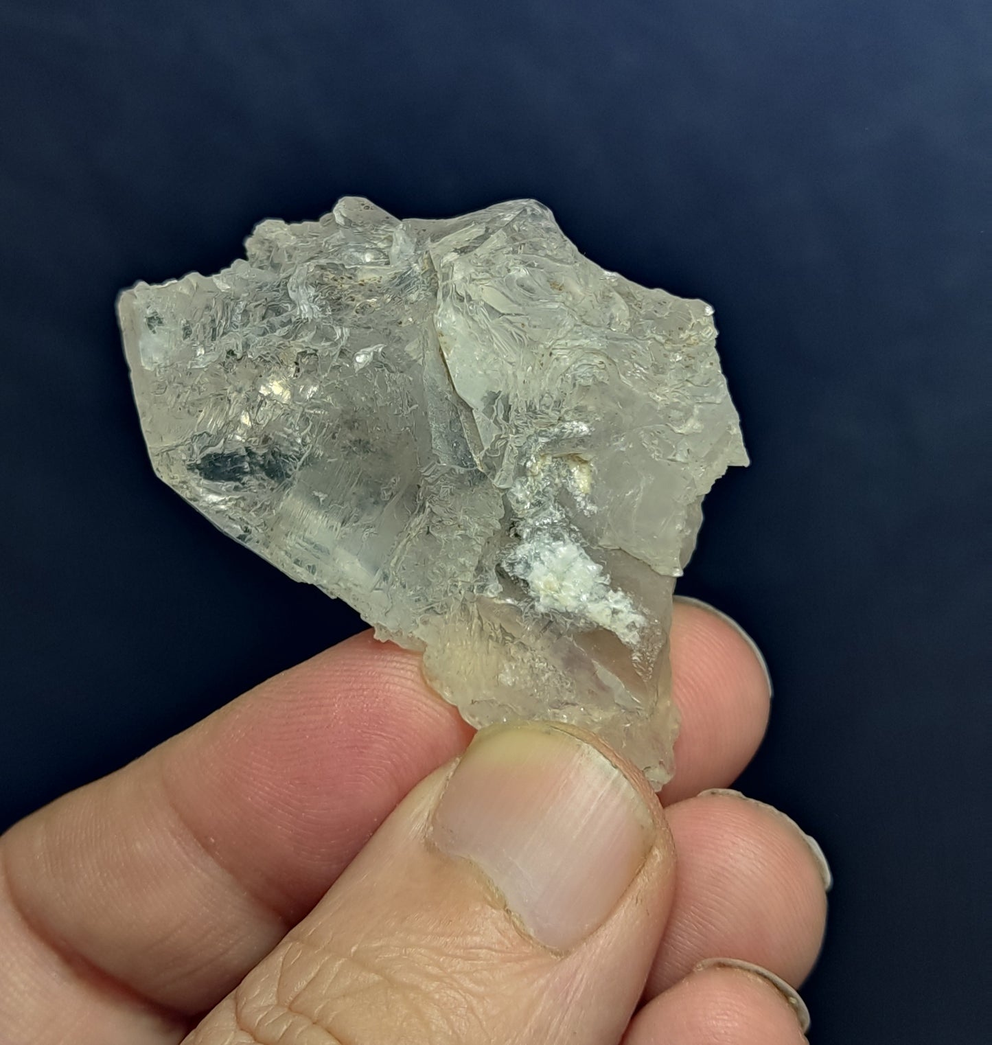 Natural Fully Etched Quartz Crystal 49 grams