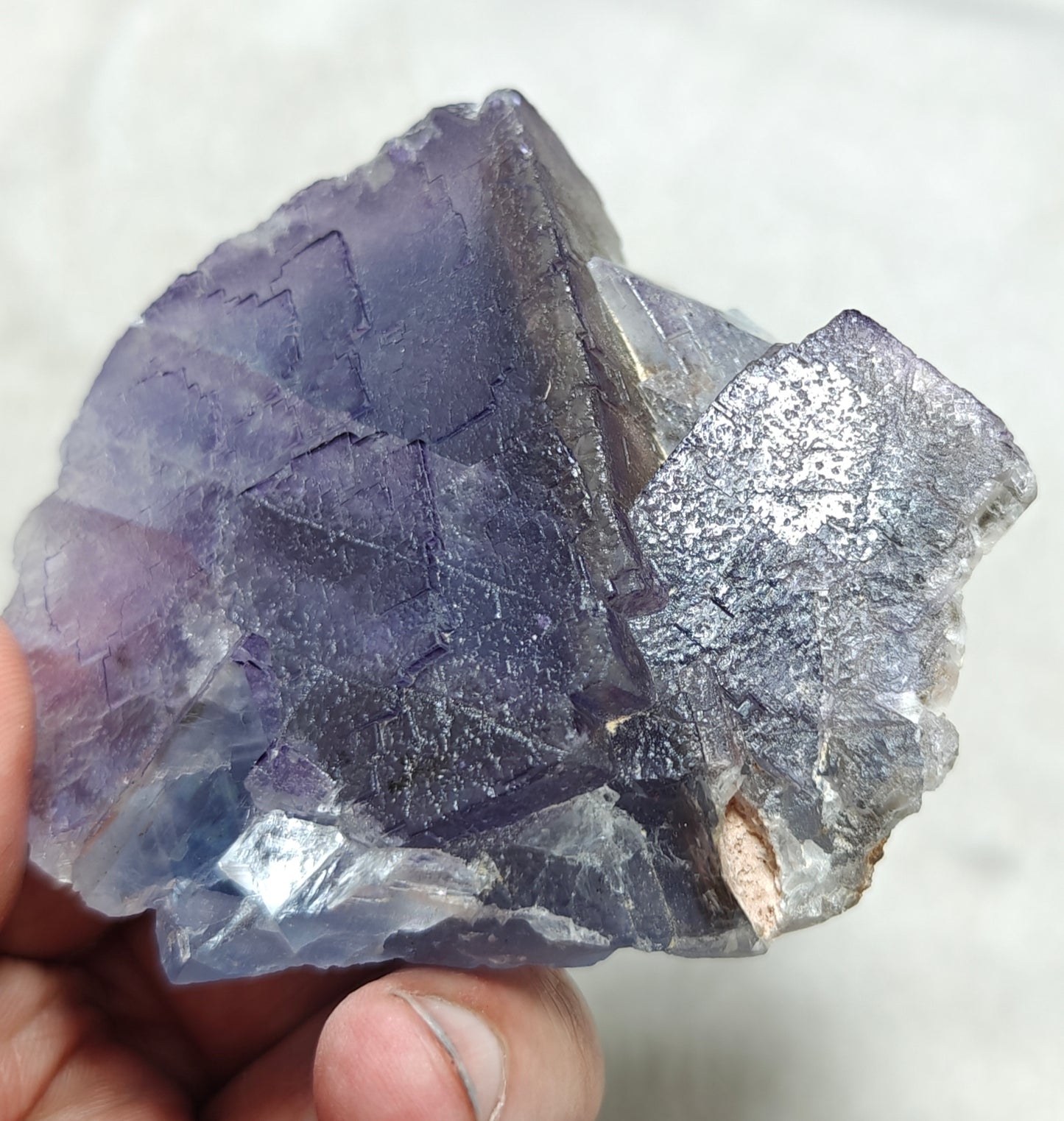 Natural purple Fluorite 289 grams