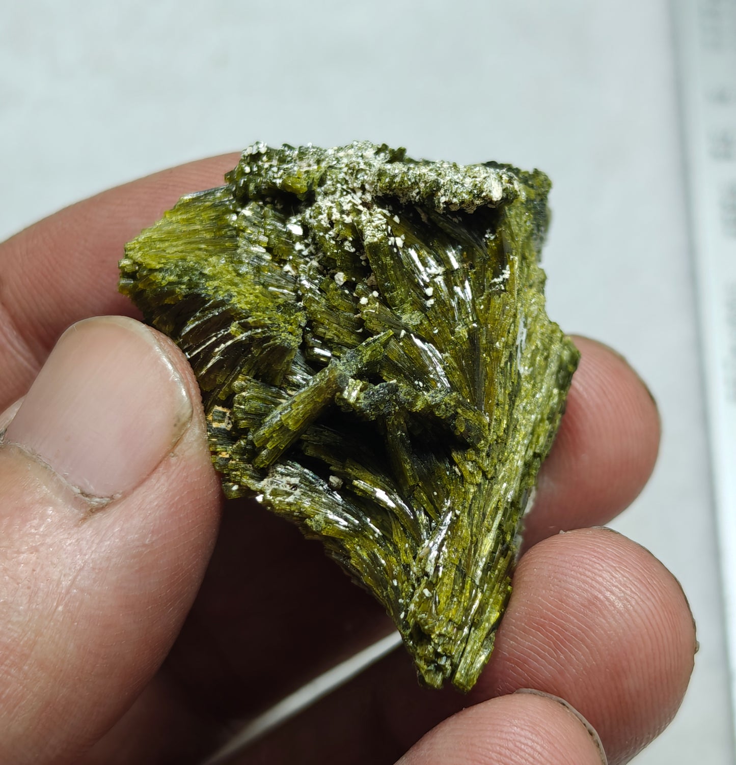 Natural Epidote cluster spray 35 grams