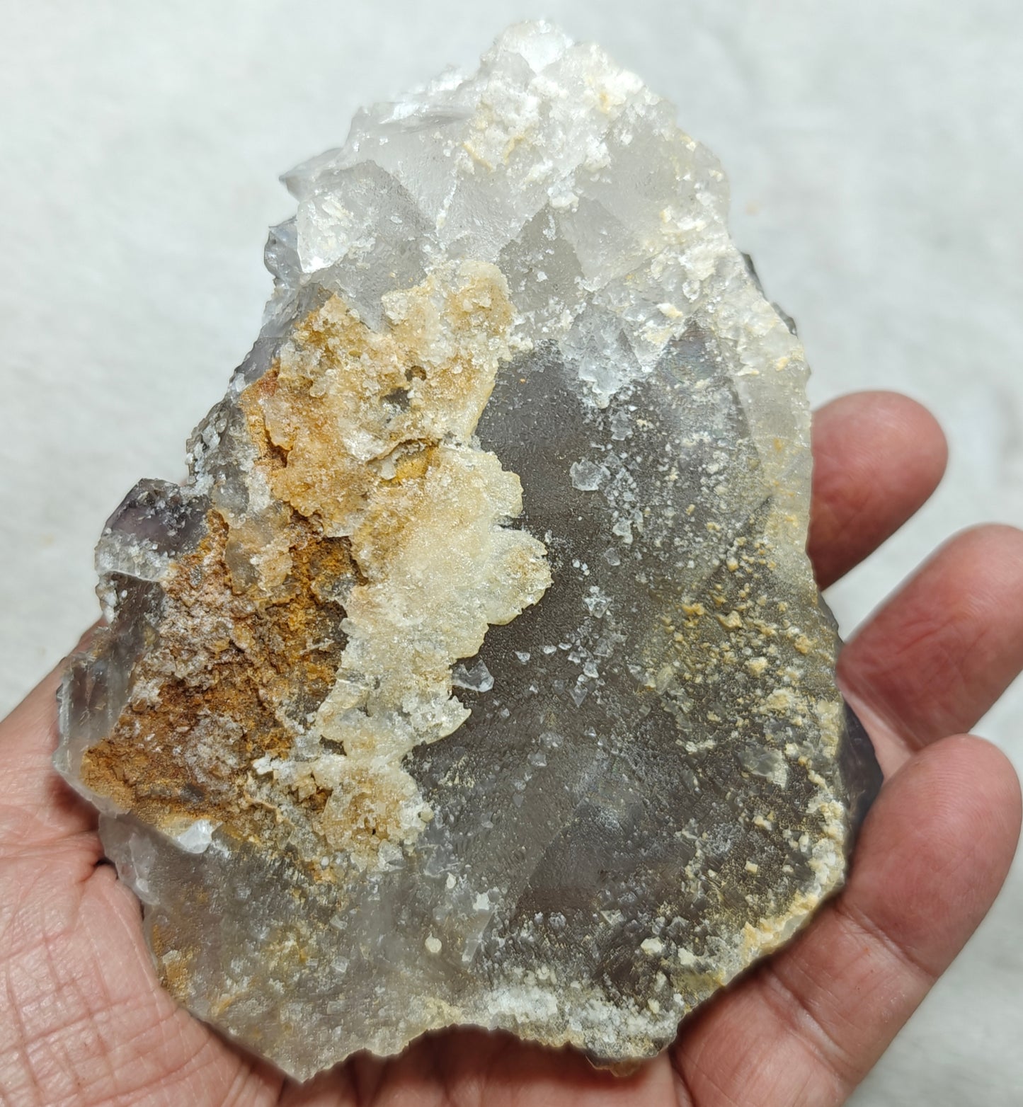 Fluorite crystal like Pyramid 500 grams