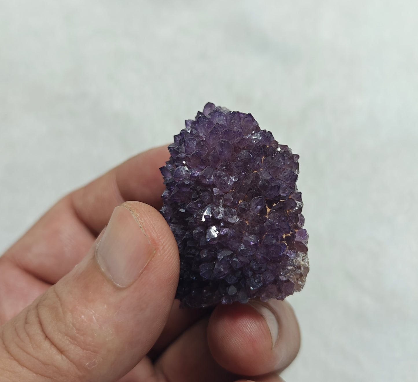 Natural Drusy Amethyst crystals Cluster 40 grams