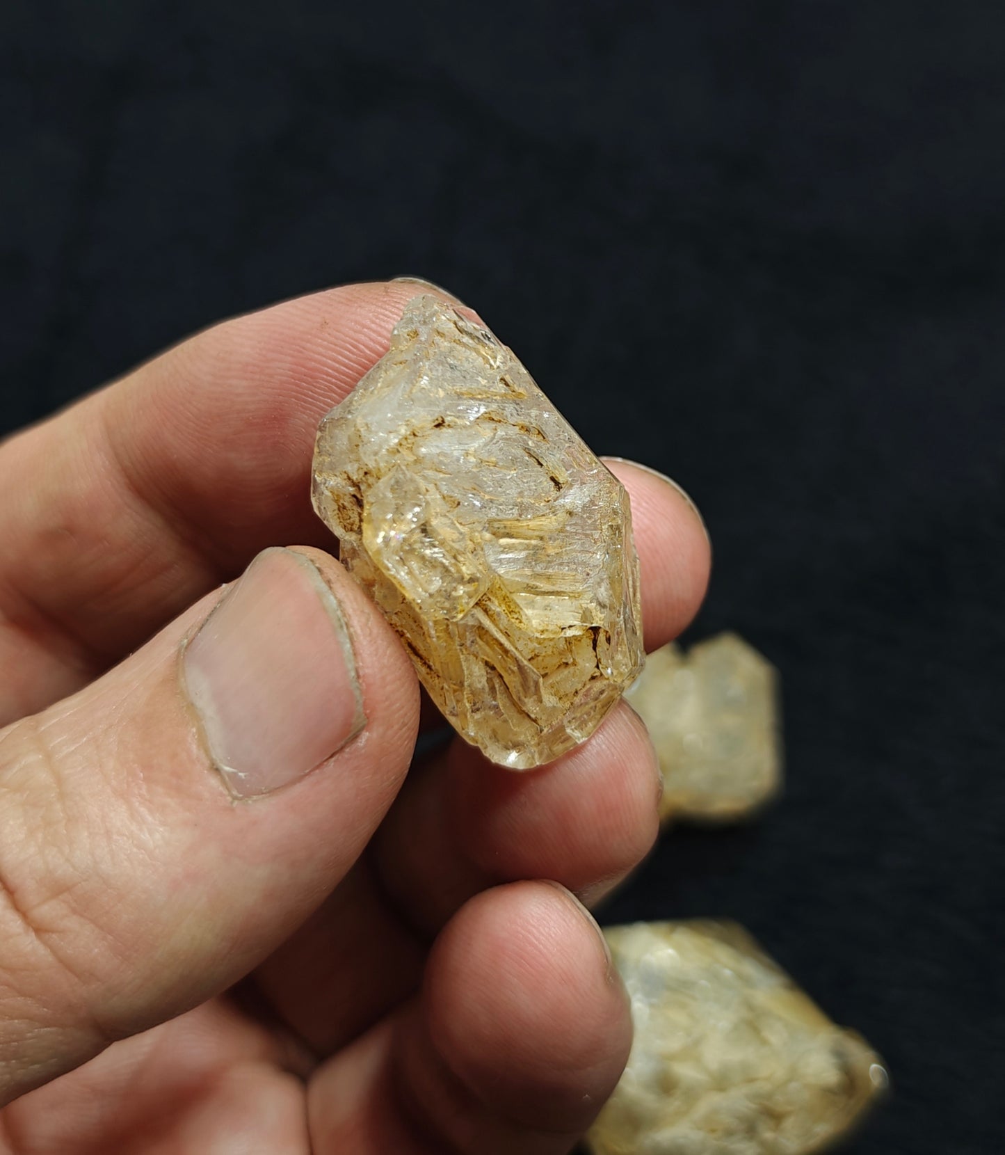 5 fenster quartz window quartz crystals collection 79 grams