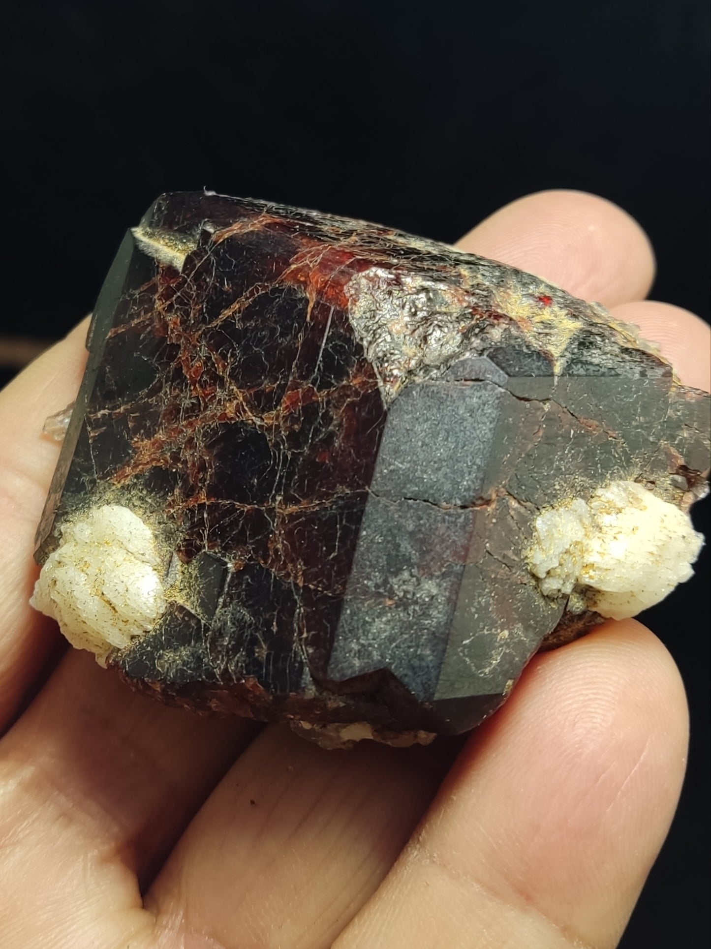Natural Garnets Specimen variety spessartine/almandine 115 grams