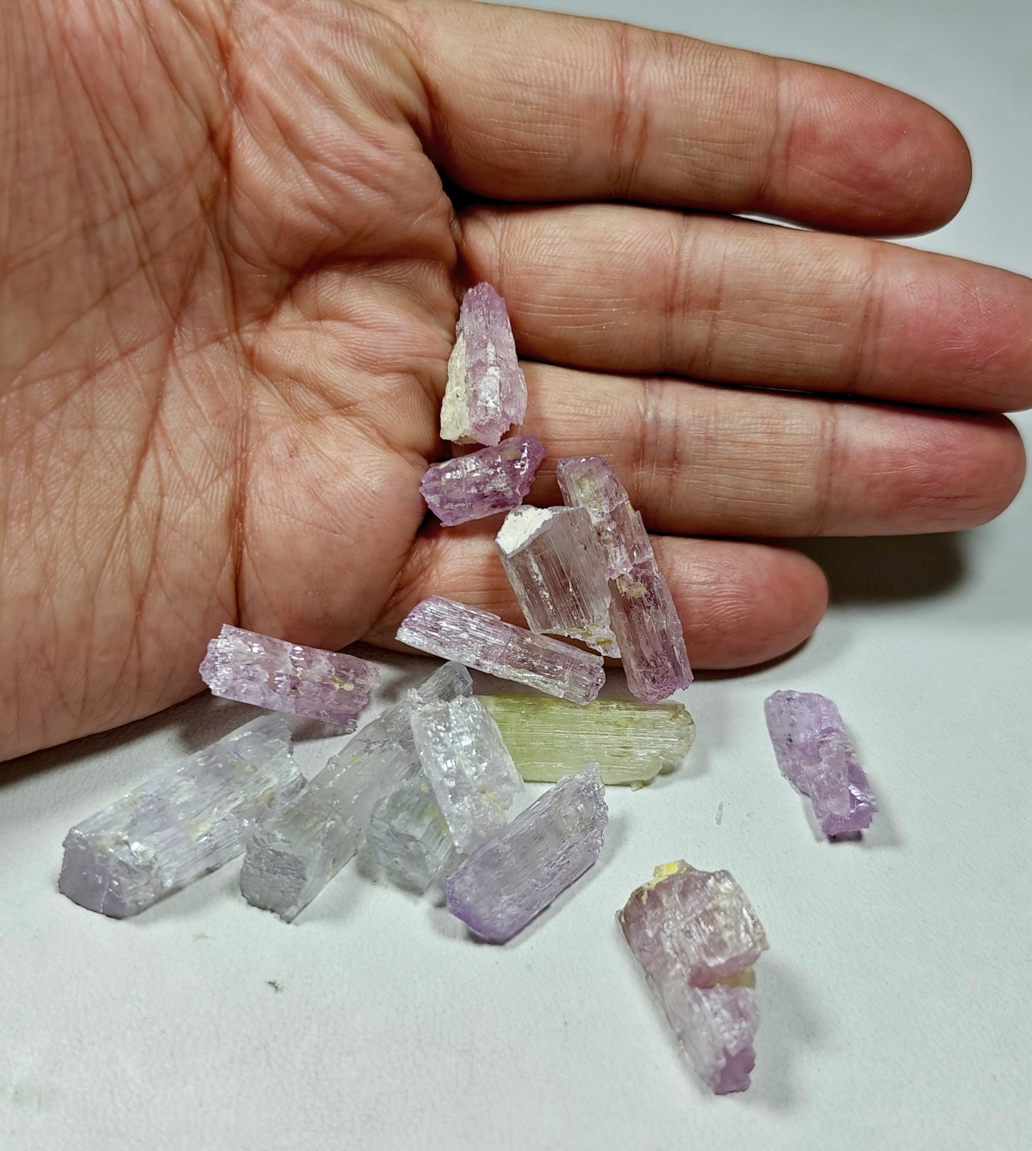 Natural Etched Spodumene (Kunzite Variety) Crystals – Kunar, Afghanistan