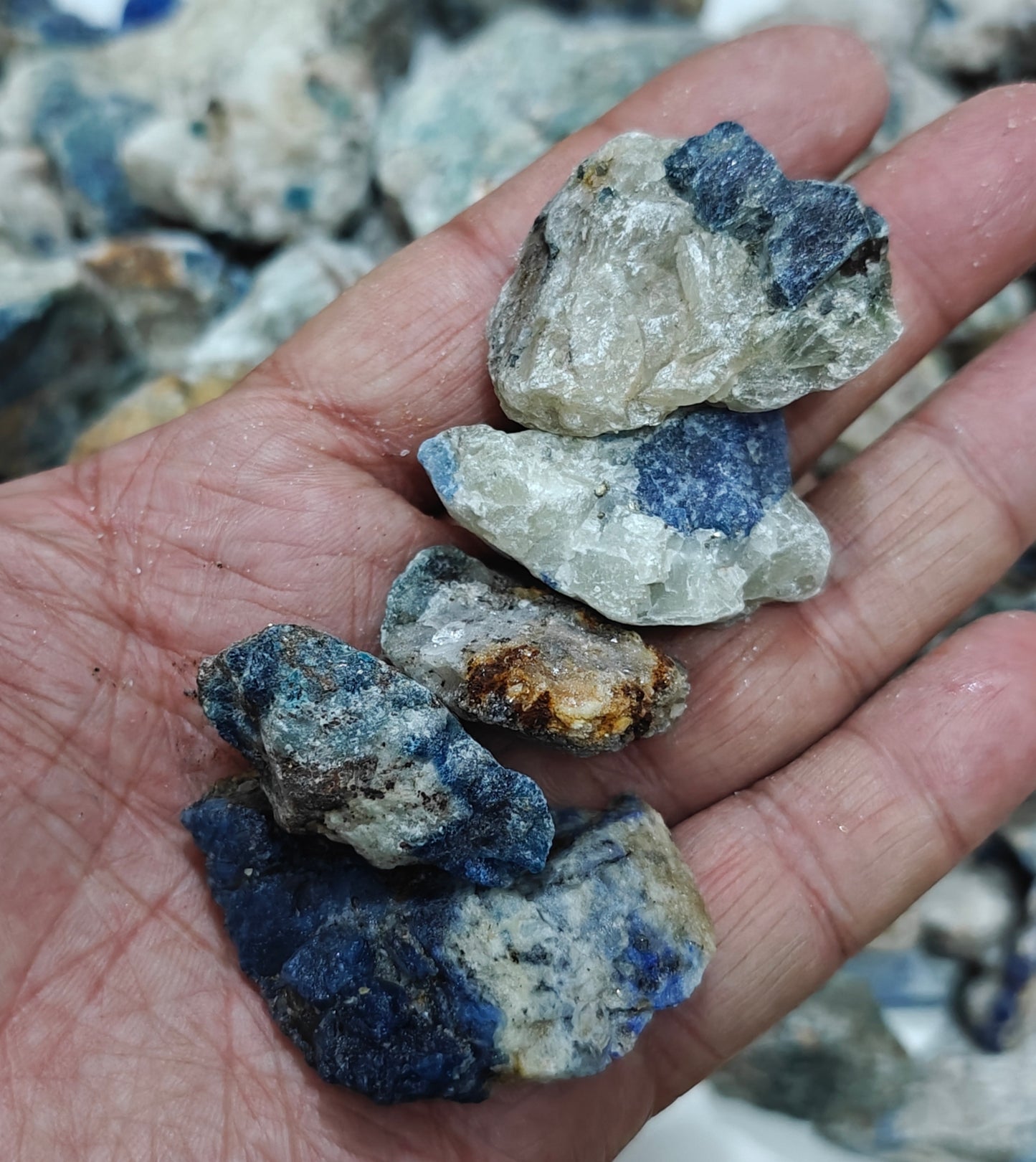 5kg fluorescent sodalite collection