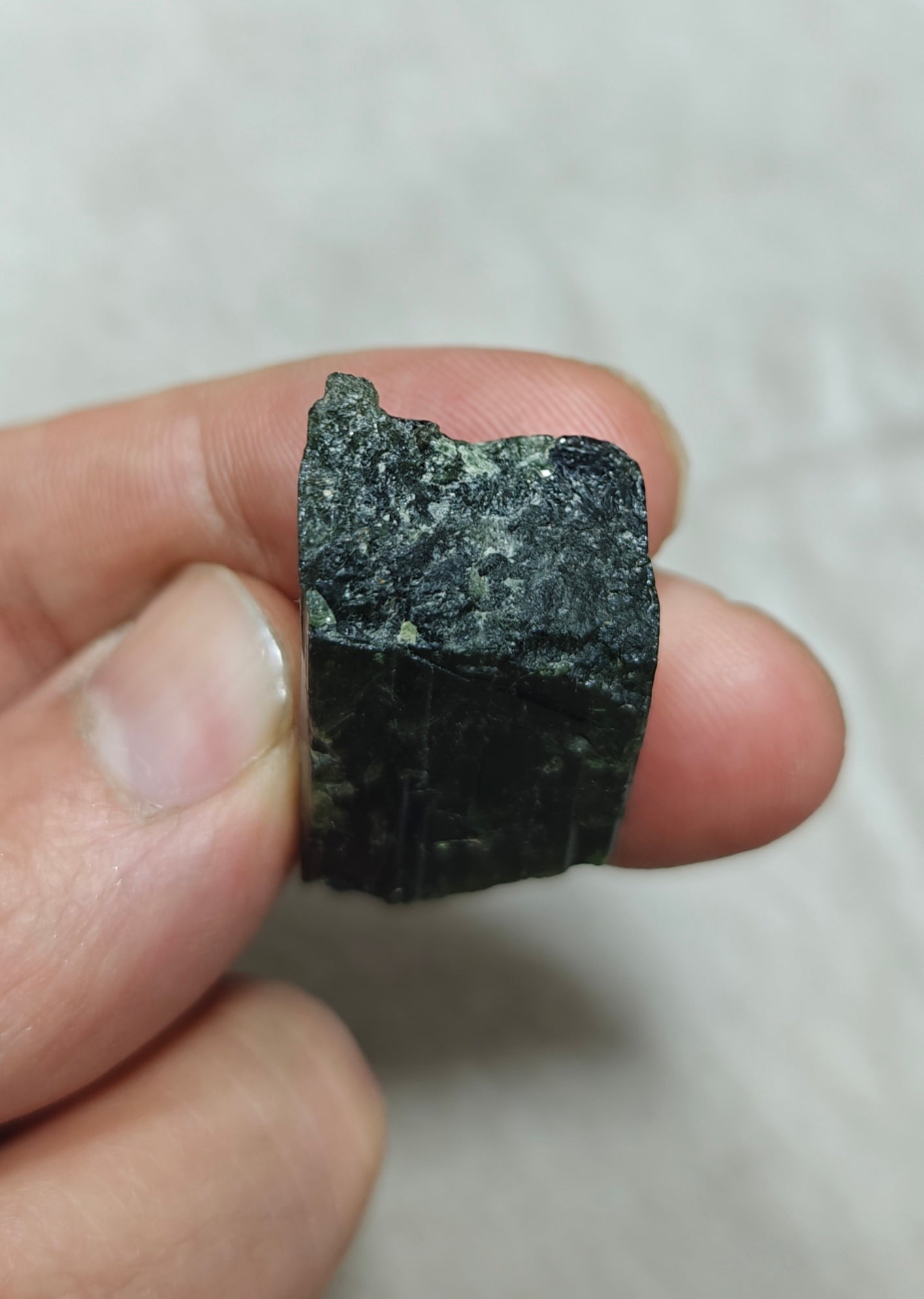 Natural diopside crystal 18 gram