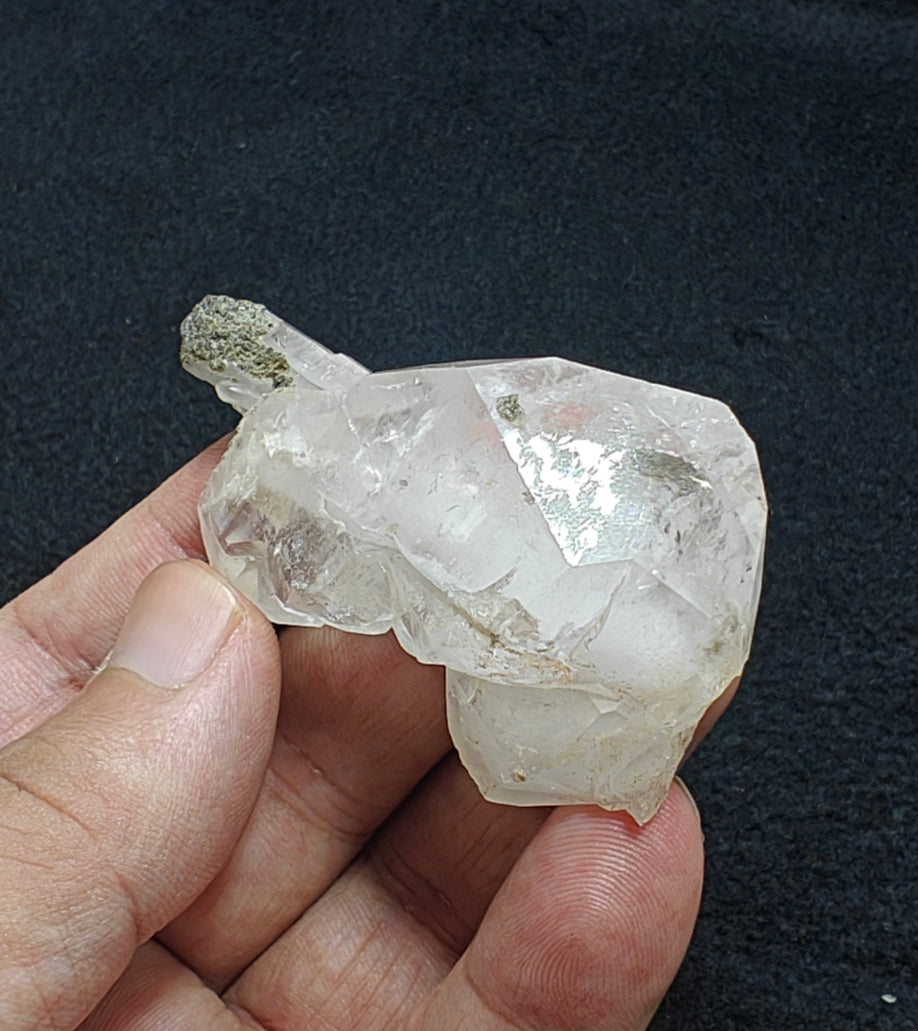 Natural Faden Quartz crystal specimen 48 grams