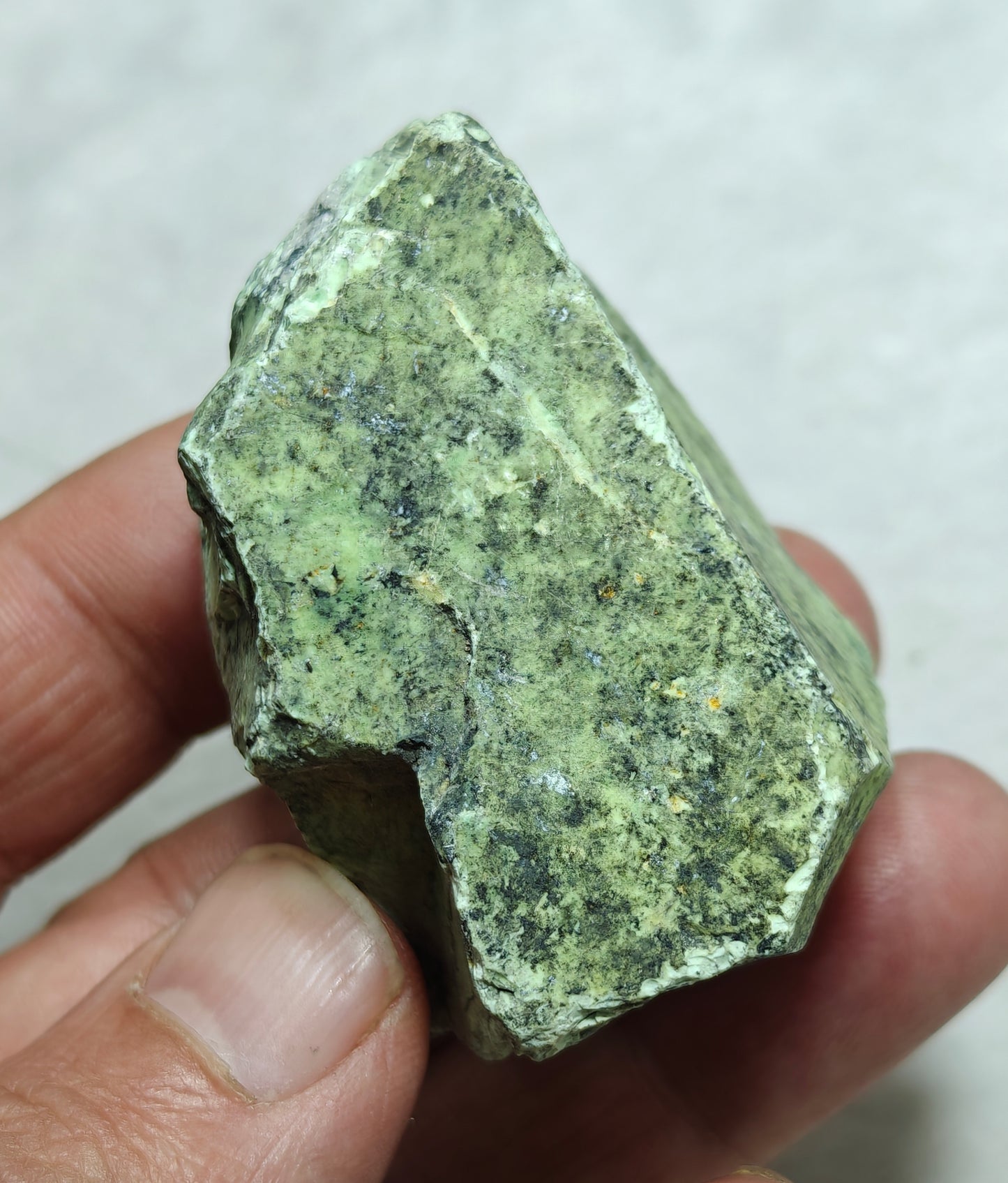 Natural green variscite chunk 101 grams