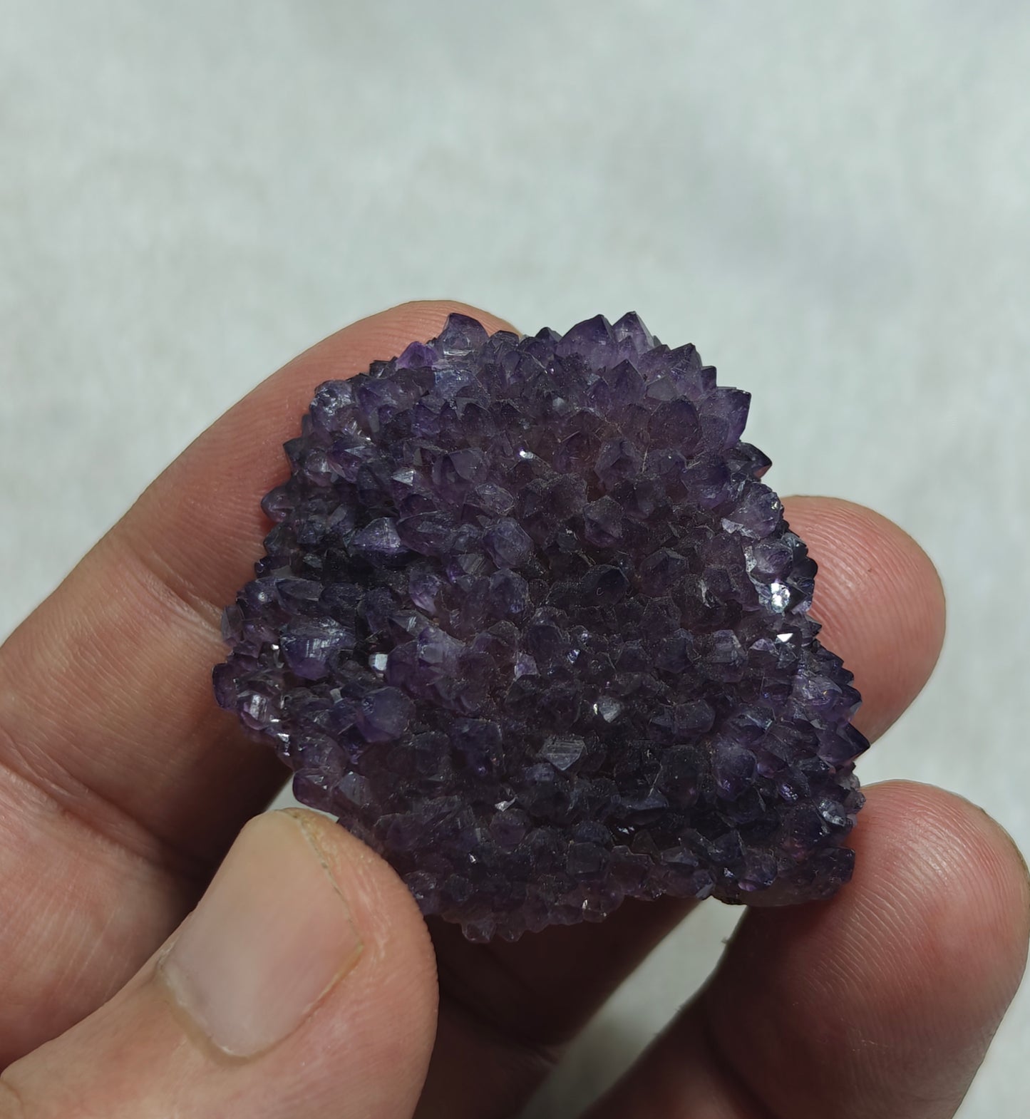 Natural Drusy Amethyst crystals Cluster 40 grams