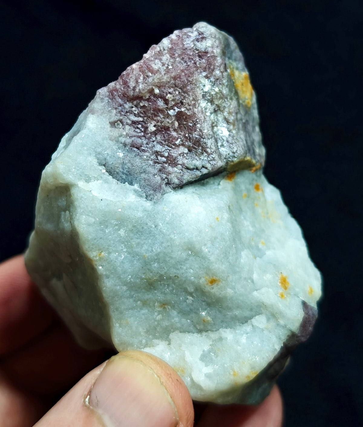 Natural fluorescent spinel specimen 294 grams