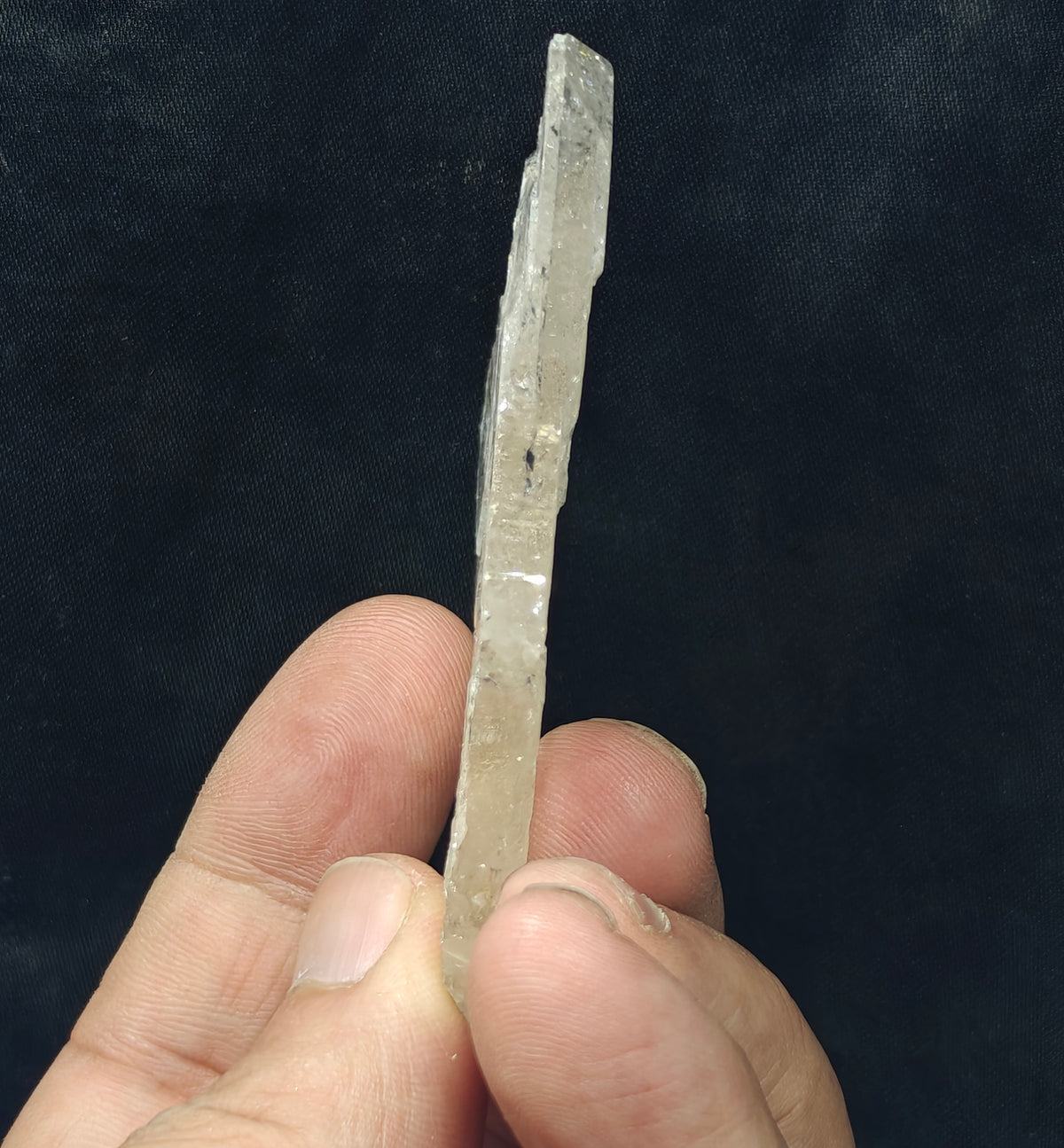 Natural Topaz crystal tabular transparent 64 grams