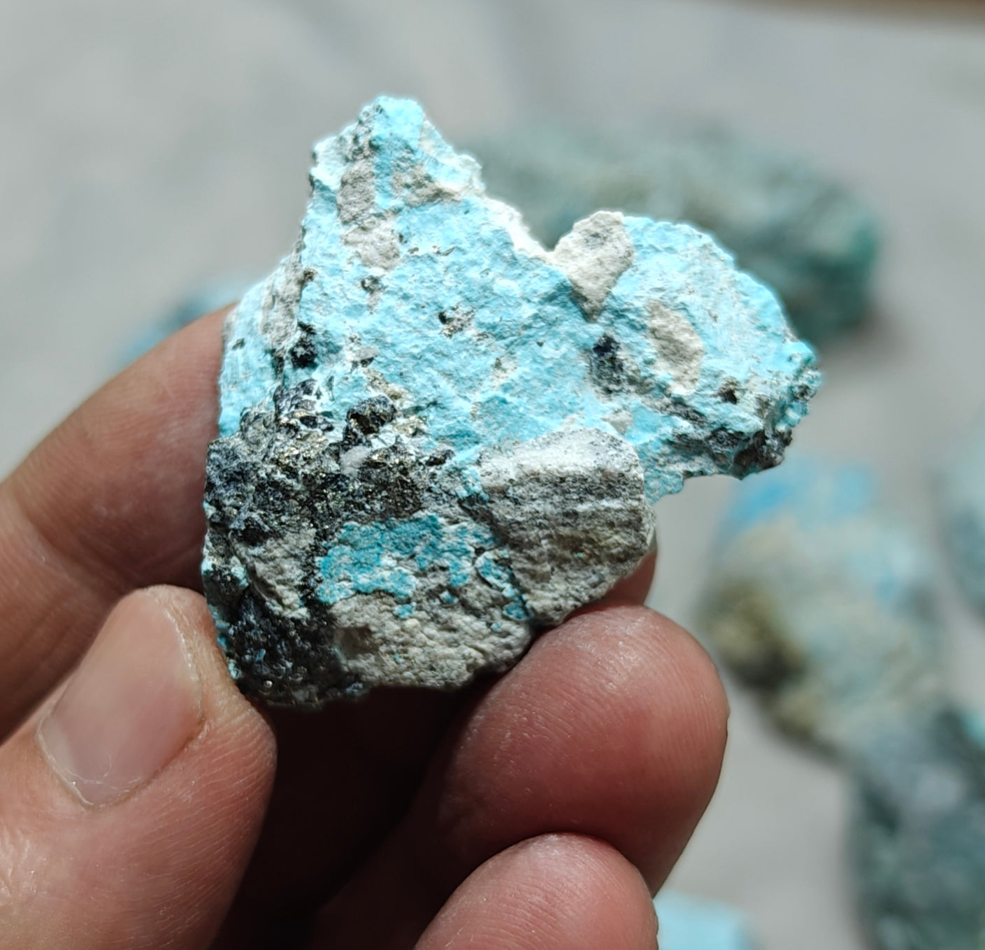 Lot of Natural turquoise 1 kg