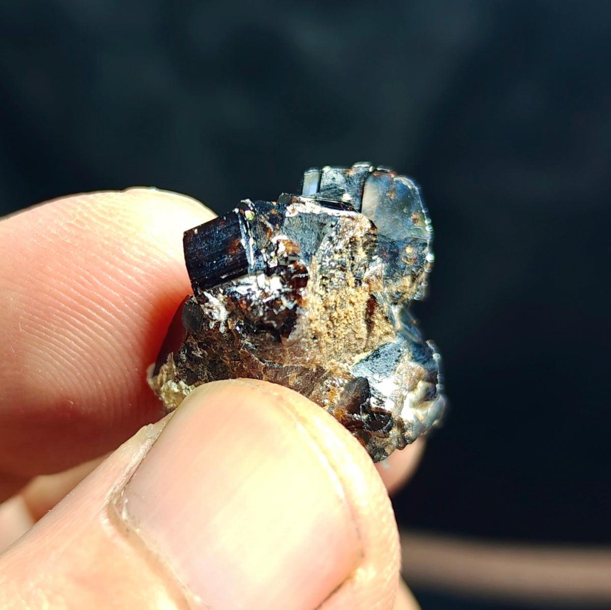 Natural dark brown Vesuvianite 11 grams