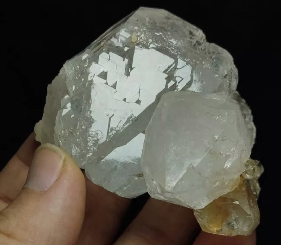 Very Aesthetic Gwindel Quartz Crystal Fully Terminated  245 grams