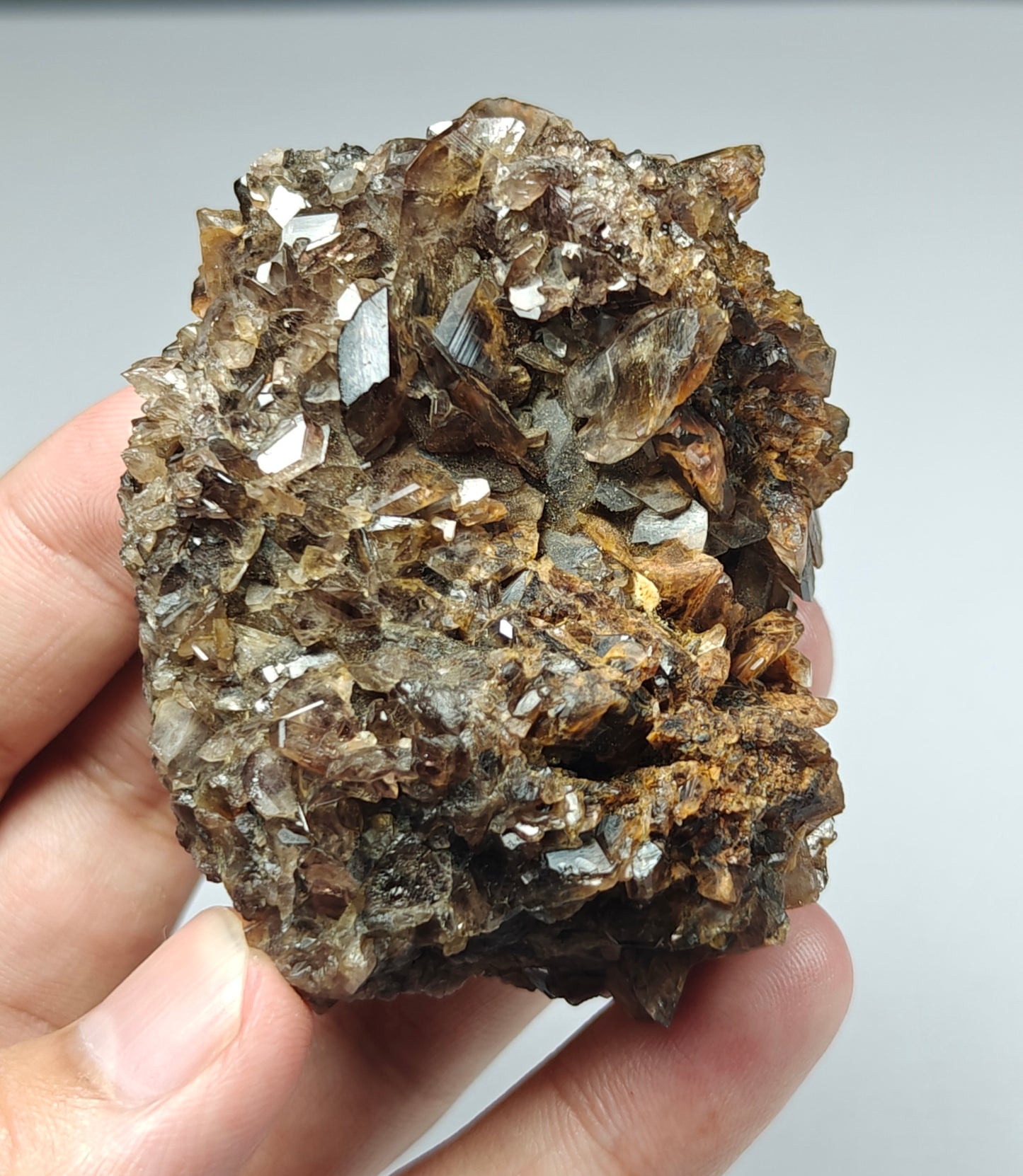Natural axinite cluster 168 grams