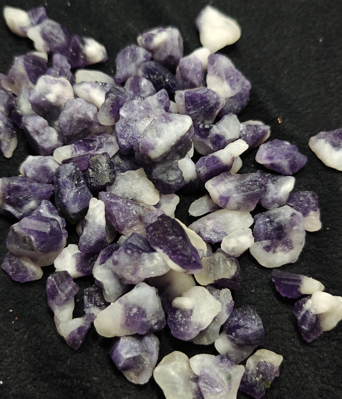 Purple scapolite collection 190 grams