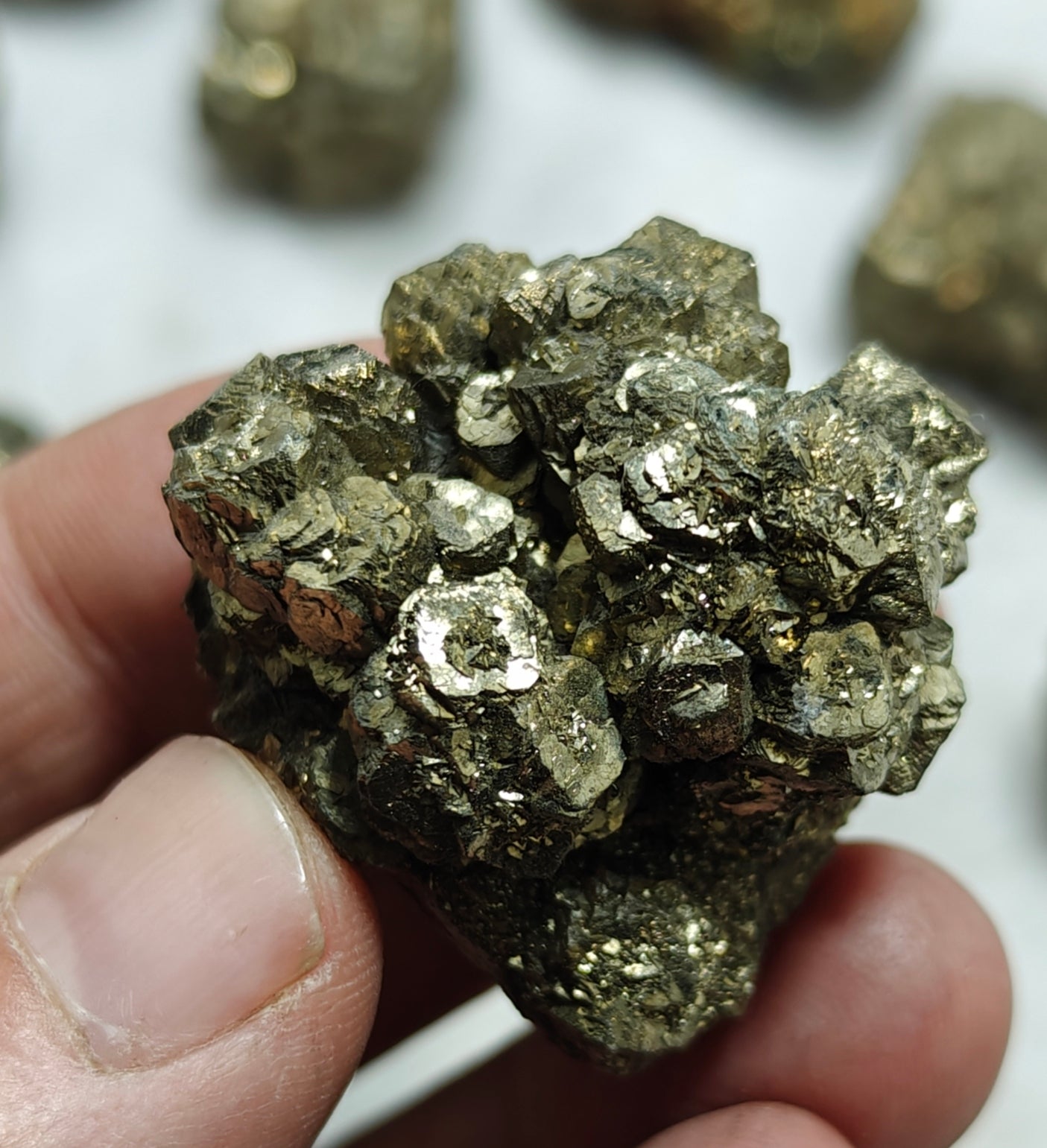 Pyrite marcasite collection 780 grams