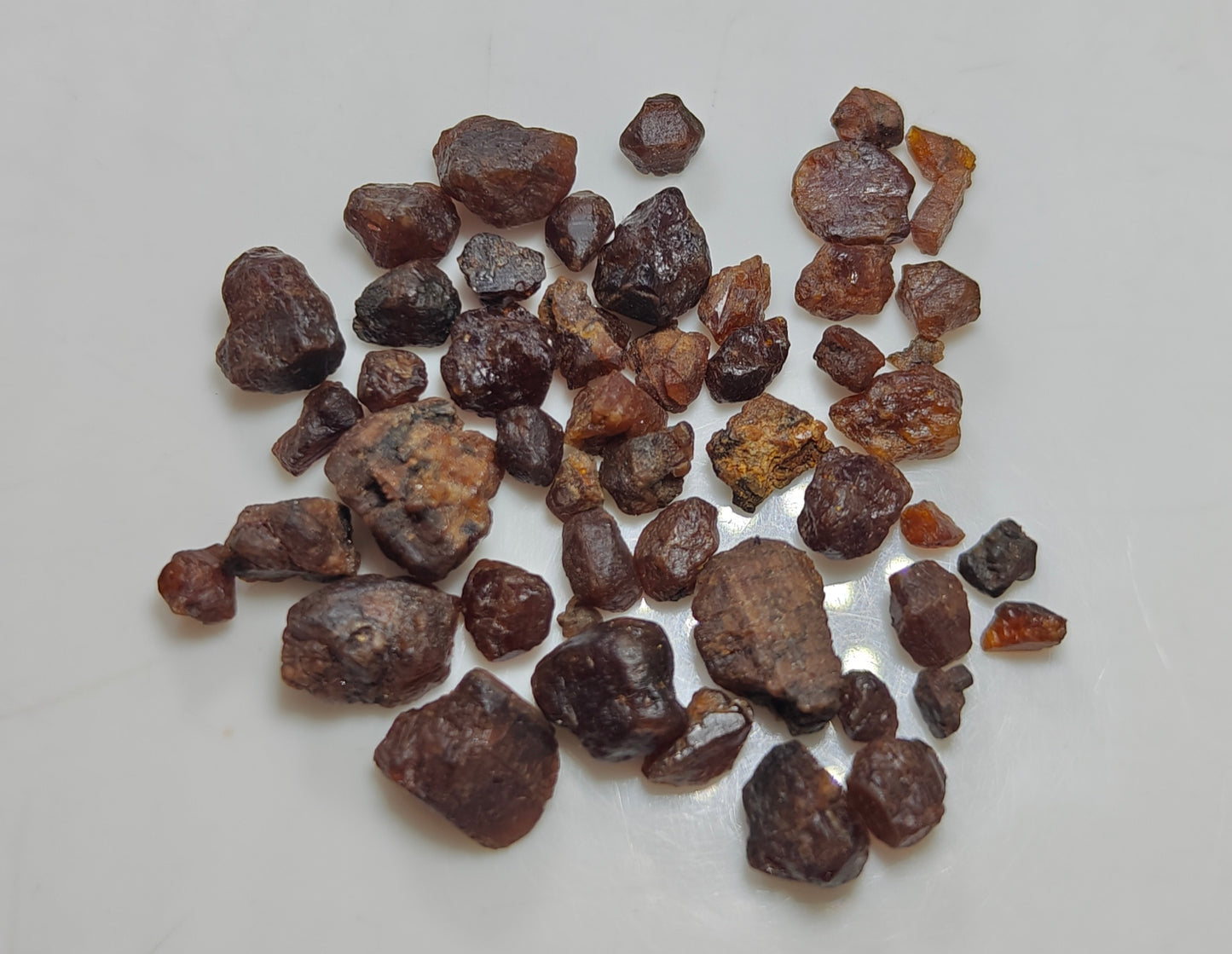 Rare parisite crystals collection 32 grams