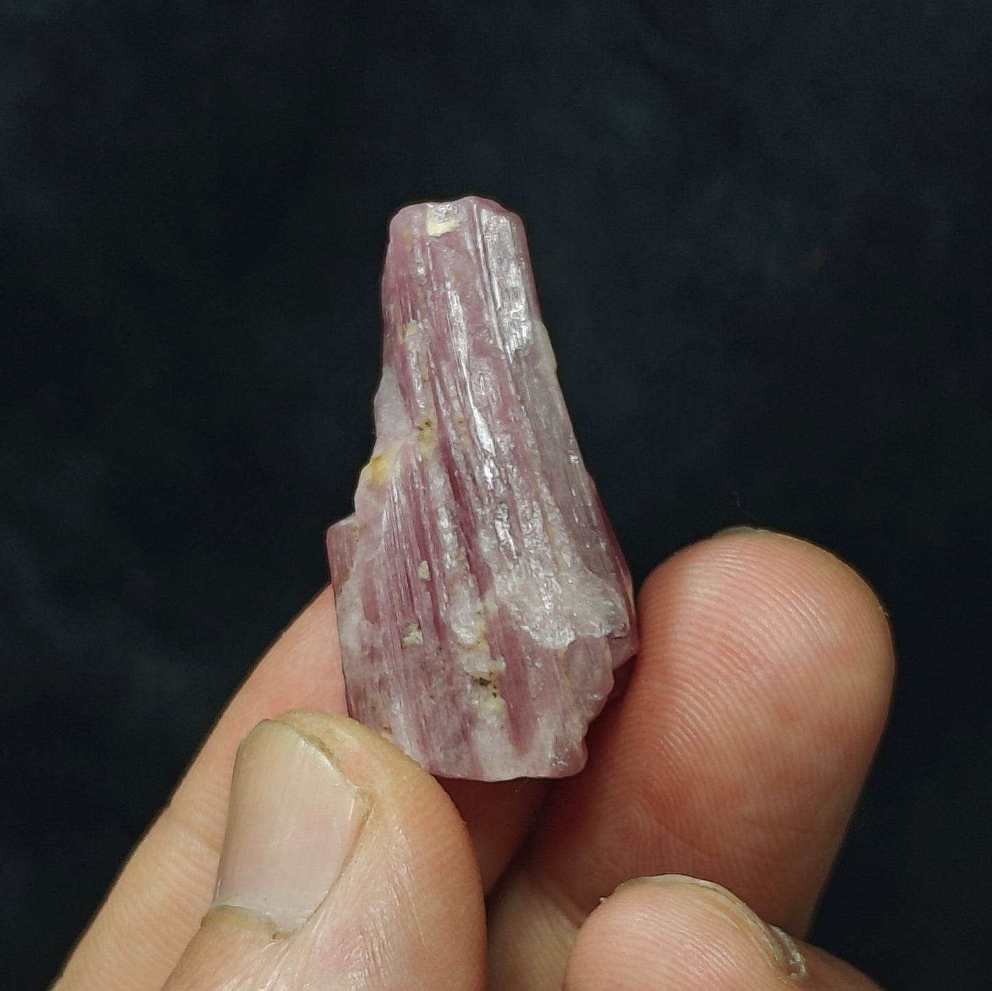 pink Tourmaline crystal 52 carats