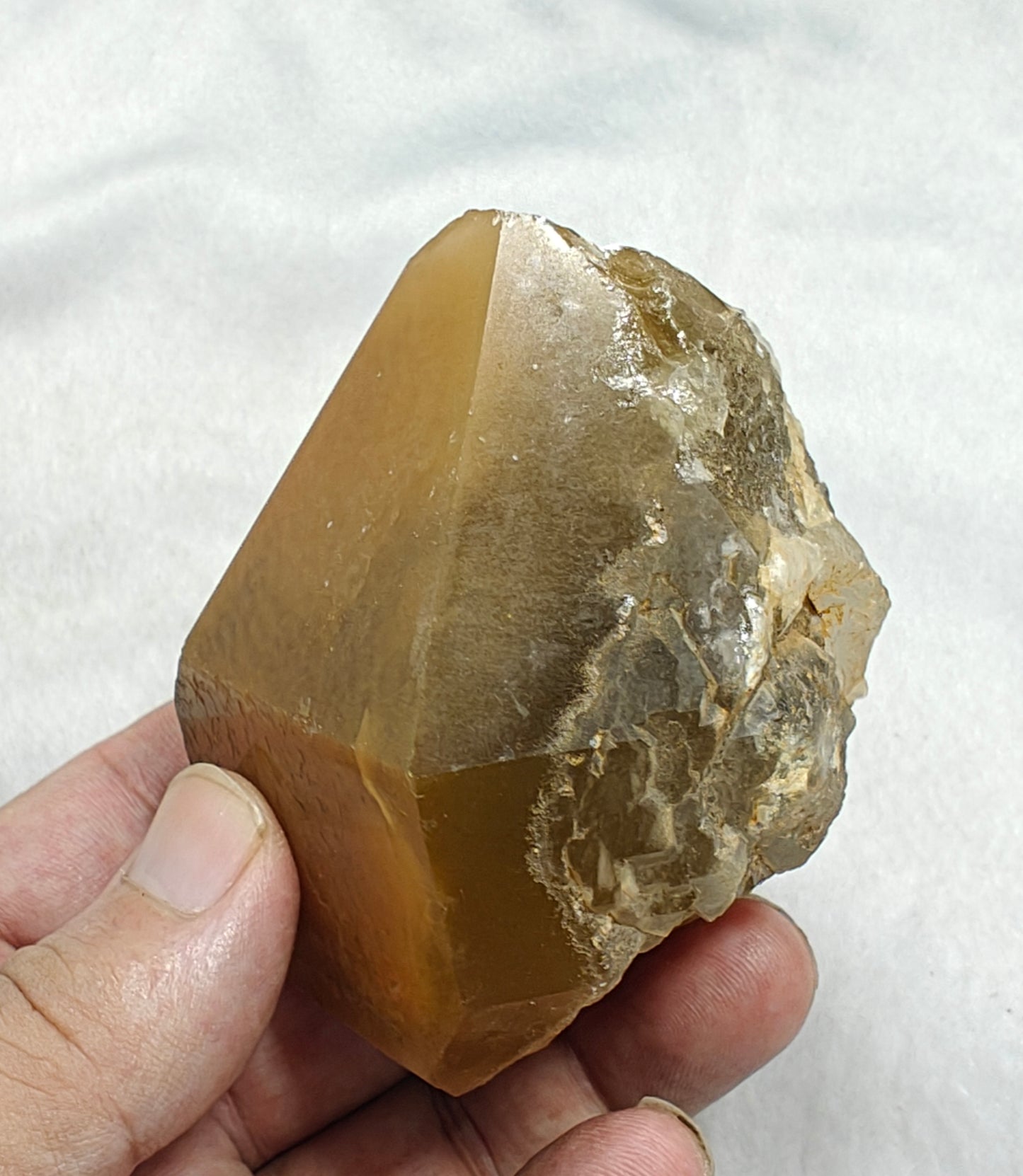 An amazing Astrophyllite Quartz Crystal 349 grams