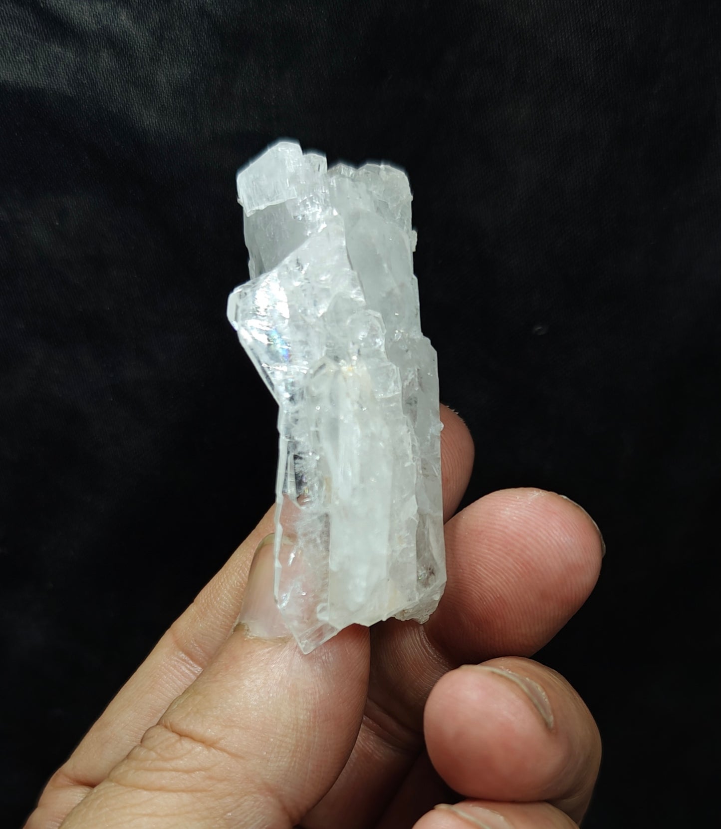 Faden Quartz crystals specimen 44 grams