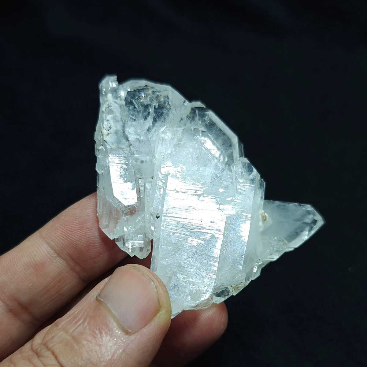Natural Faden Quartz Crystal 59 grams