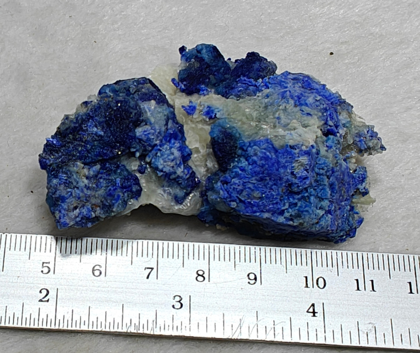 Afghanite/Lazurite on matrix with Calcite 55 grams