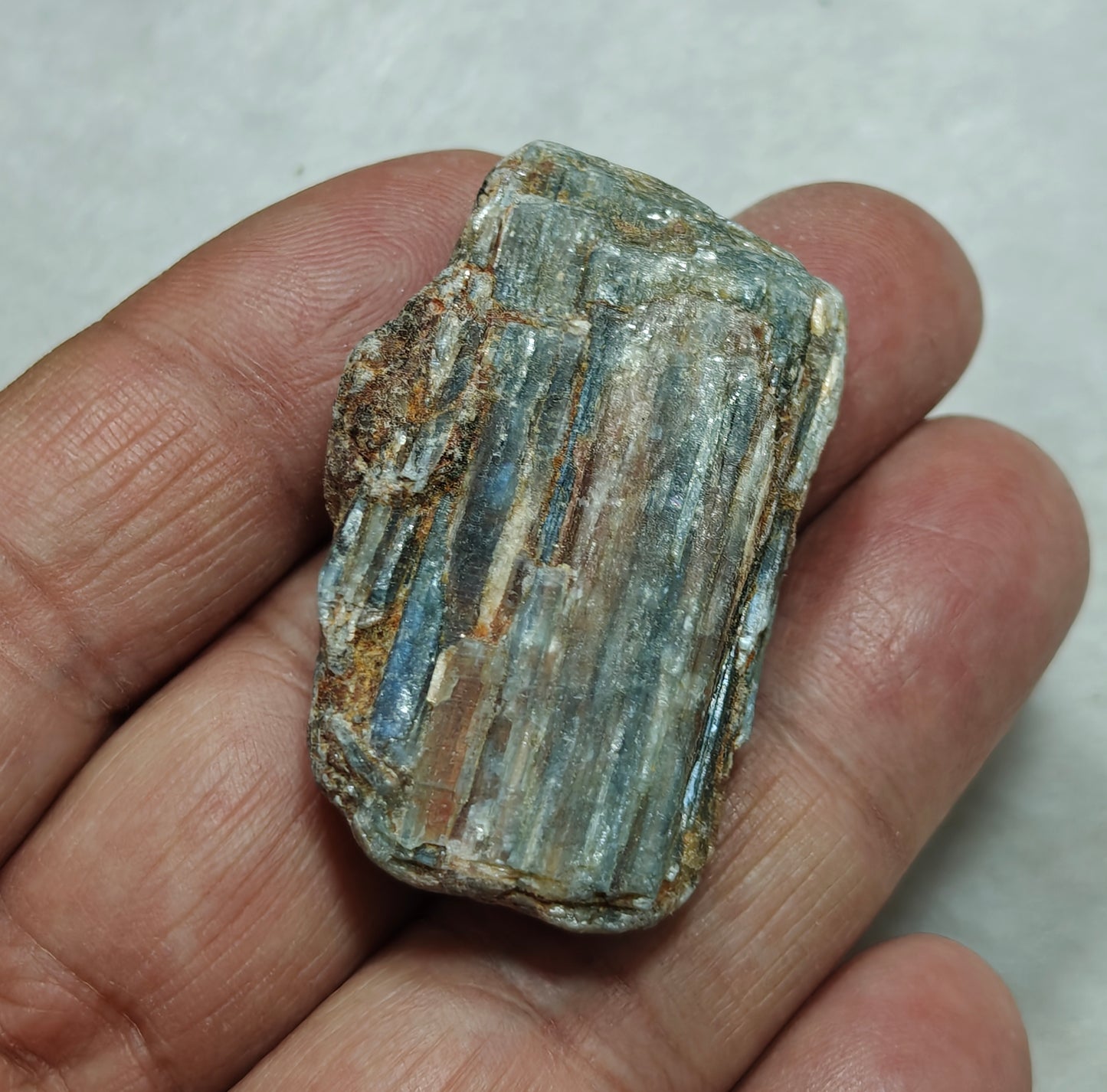 Natural blue kyanite crystal 35 grams