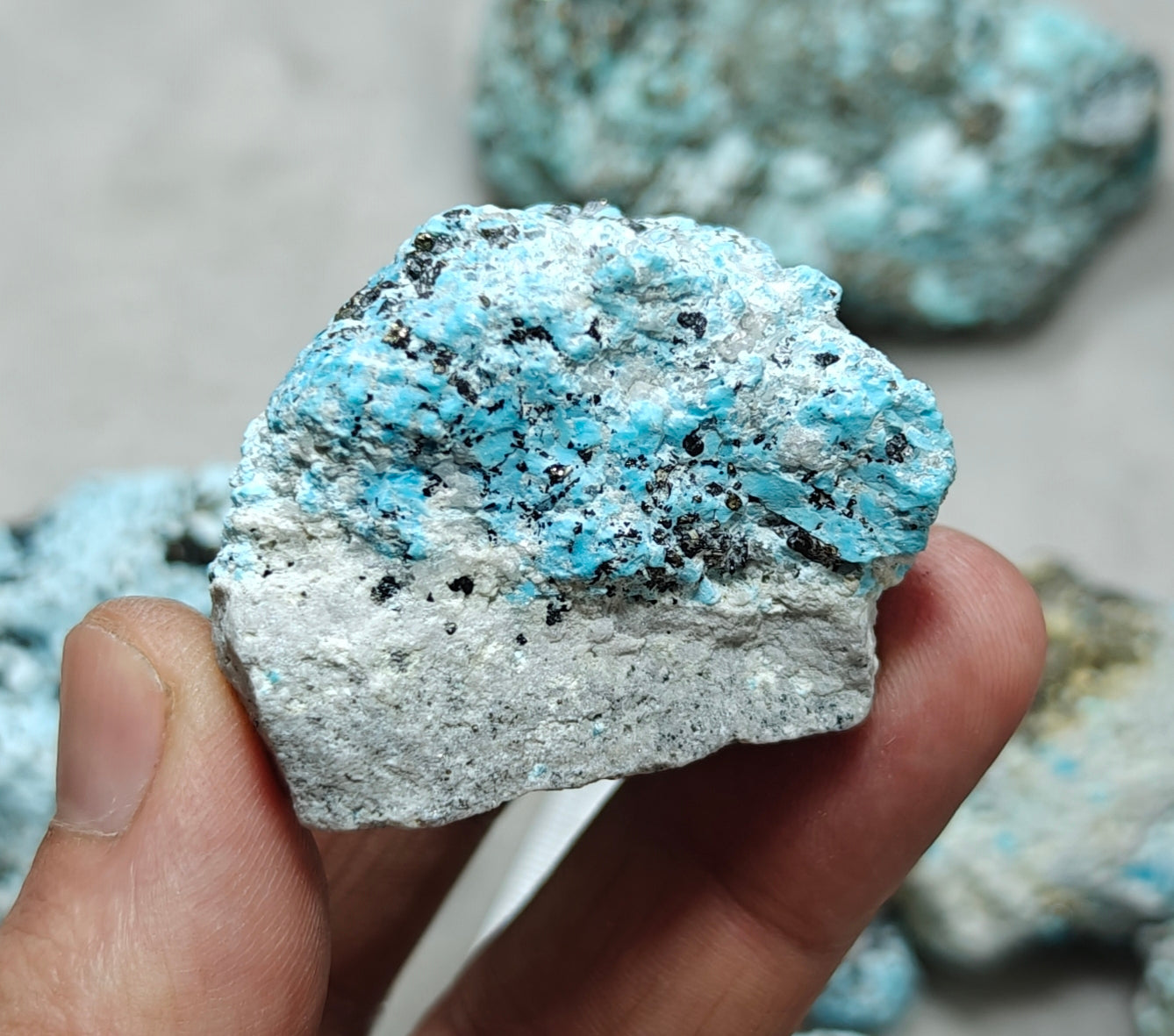 Lot of Natural turquoise 1 kg