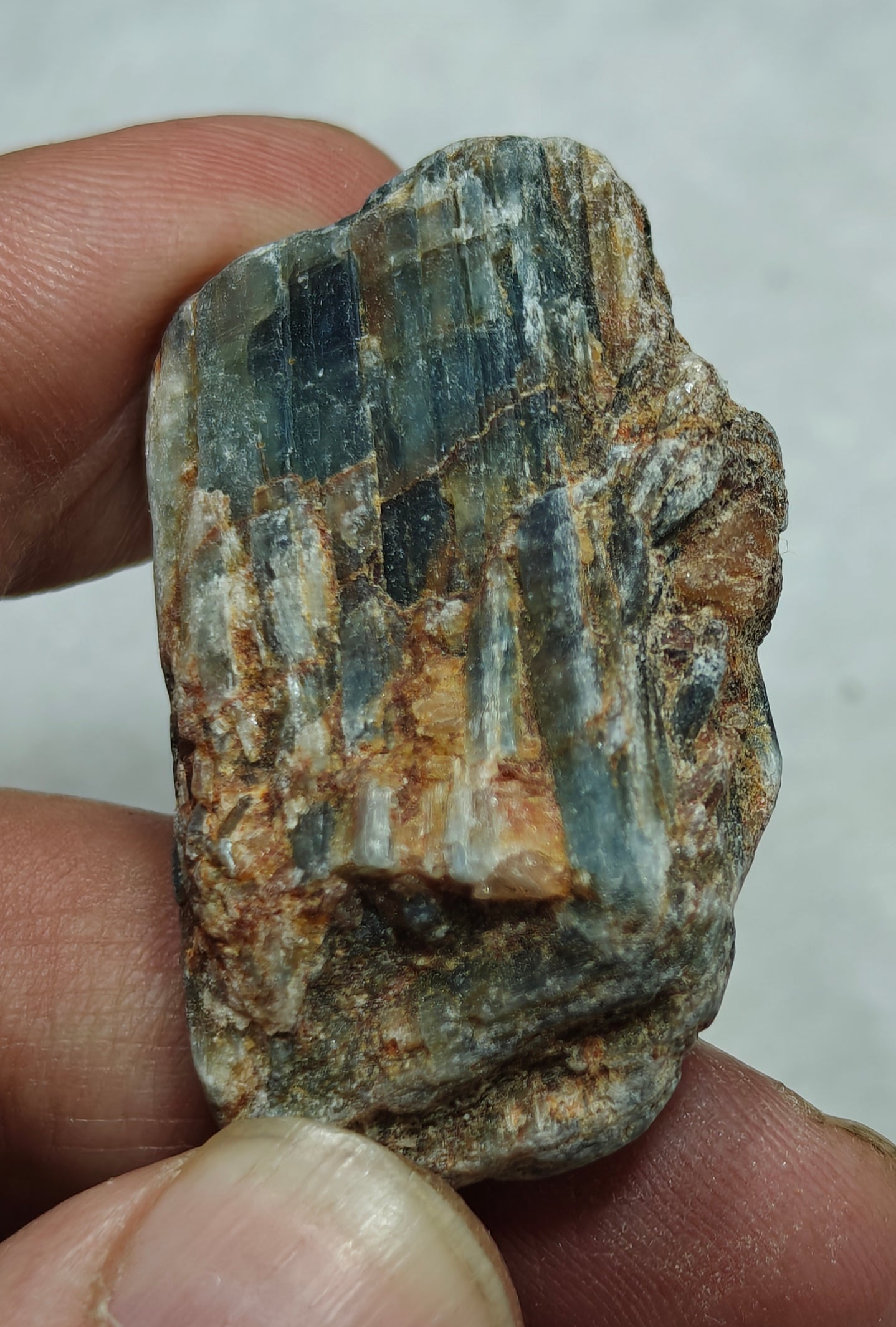 Natural blue kyanite crystal 35 grams