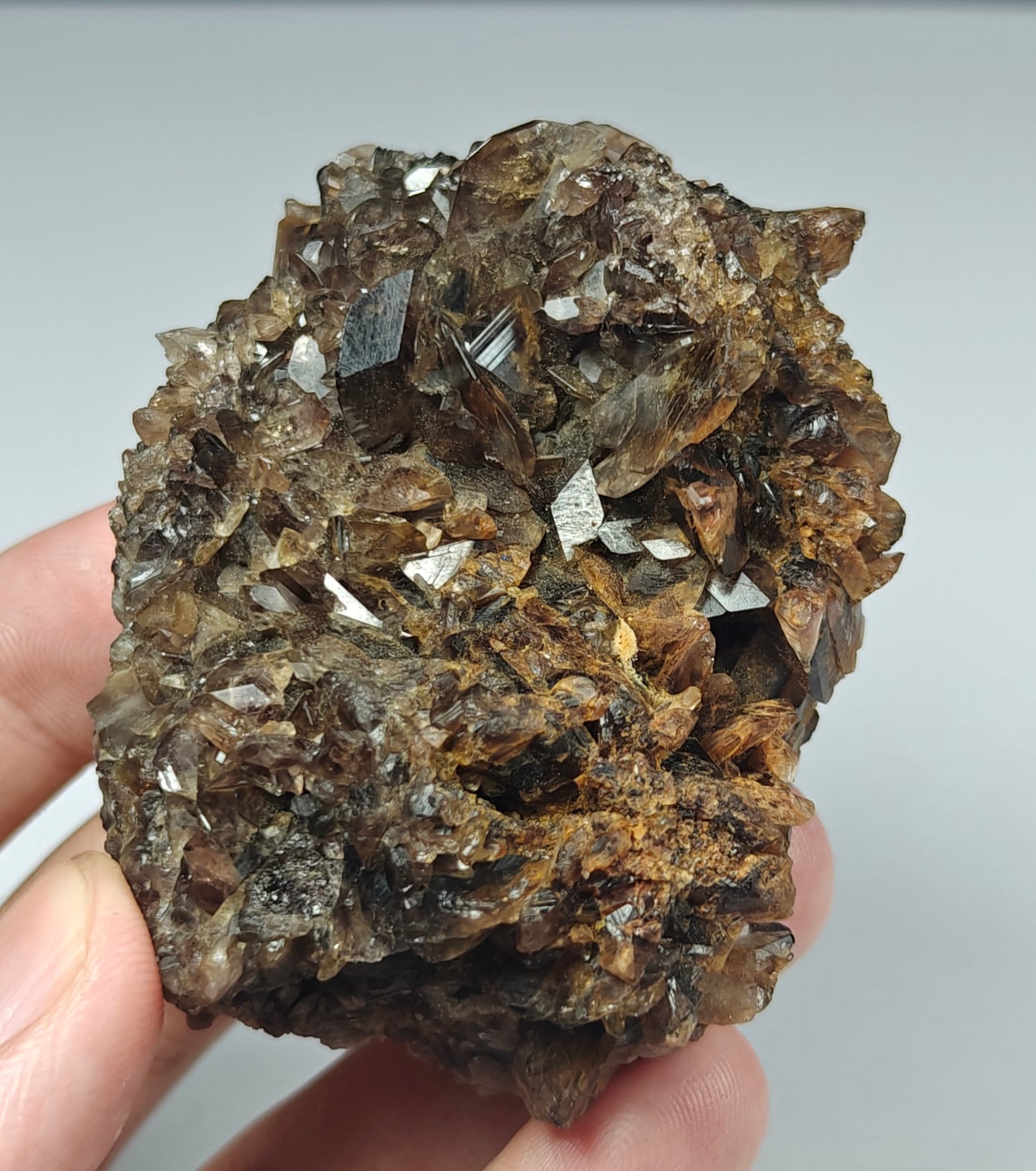 Natural axinite cluster 168 grams
