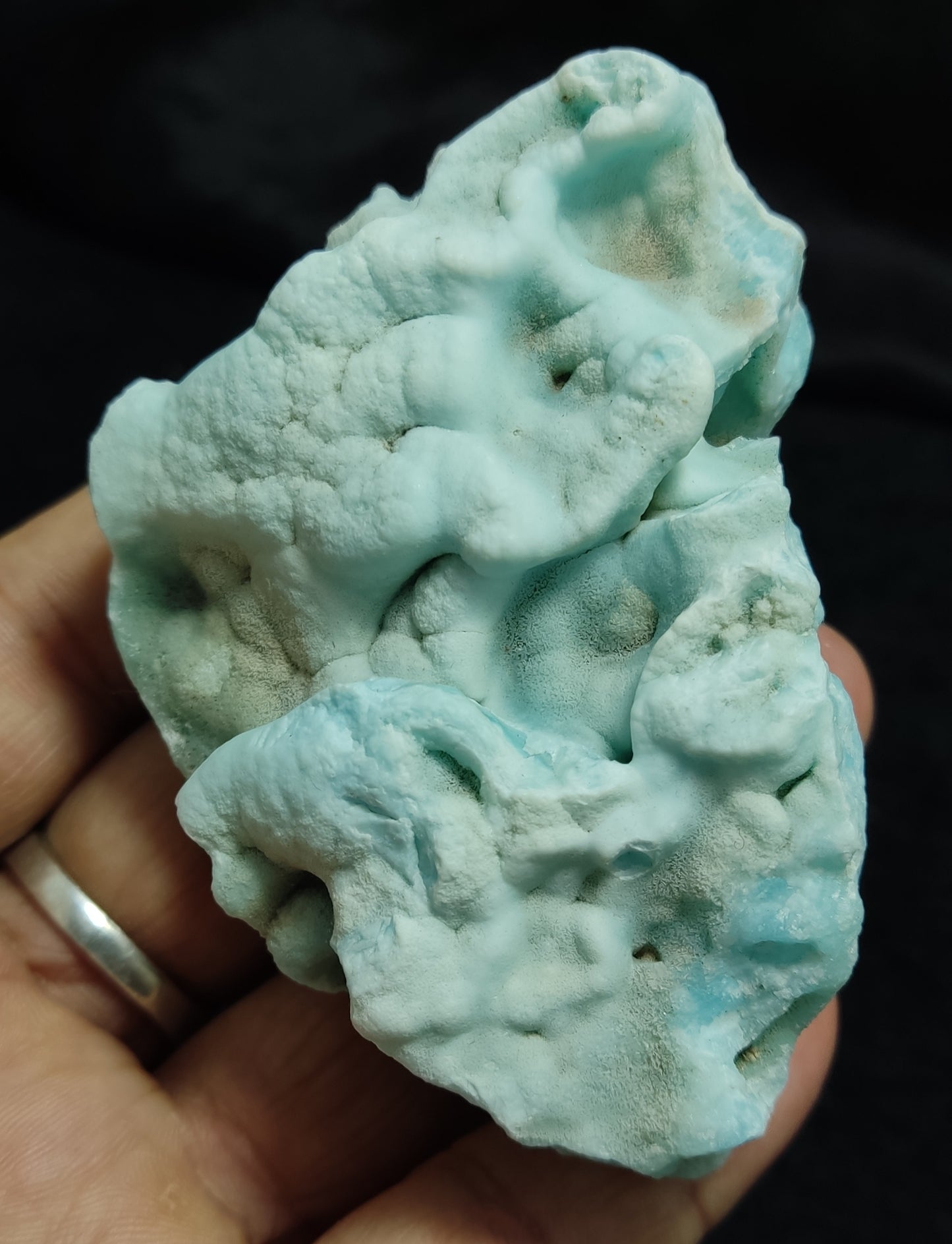 Natural Blue Aragonite 206 grams