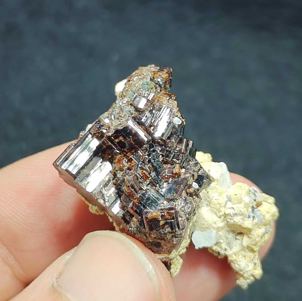 Natural dark brown Vesuvianite 15 grams