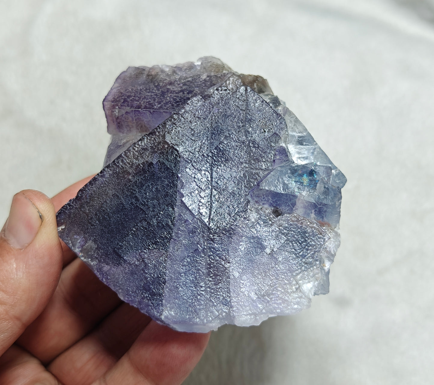 Natural purple Fluorite 289 grams