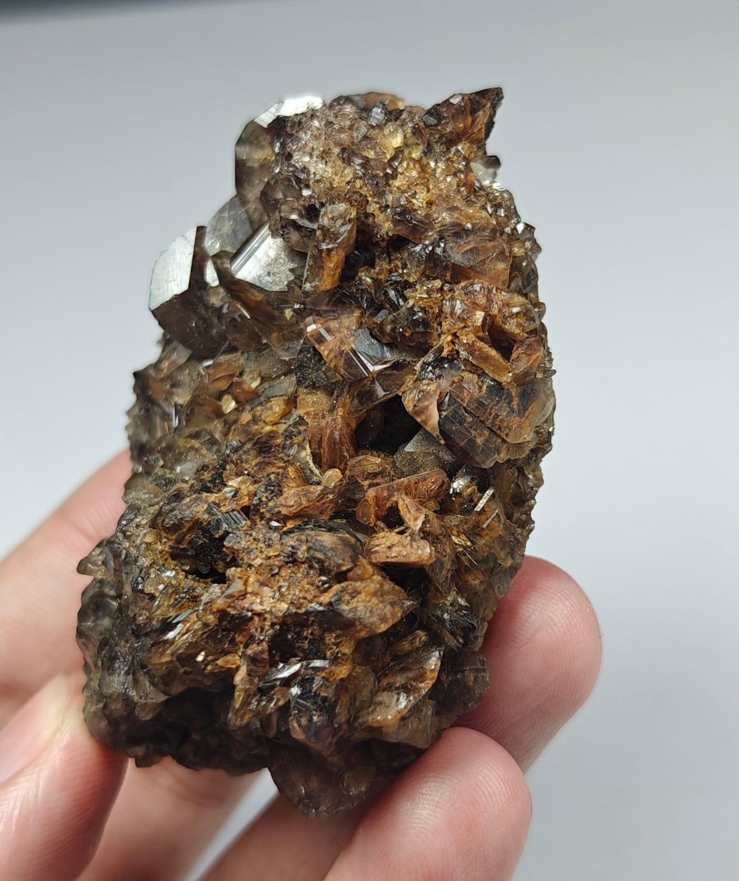 Natural axinite cluster 168 grams