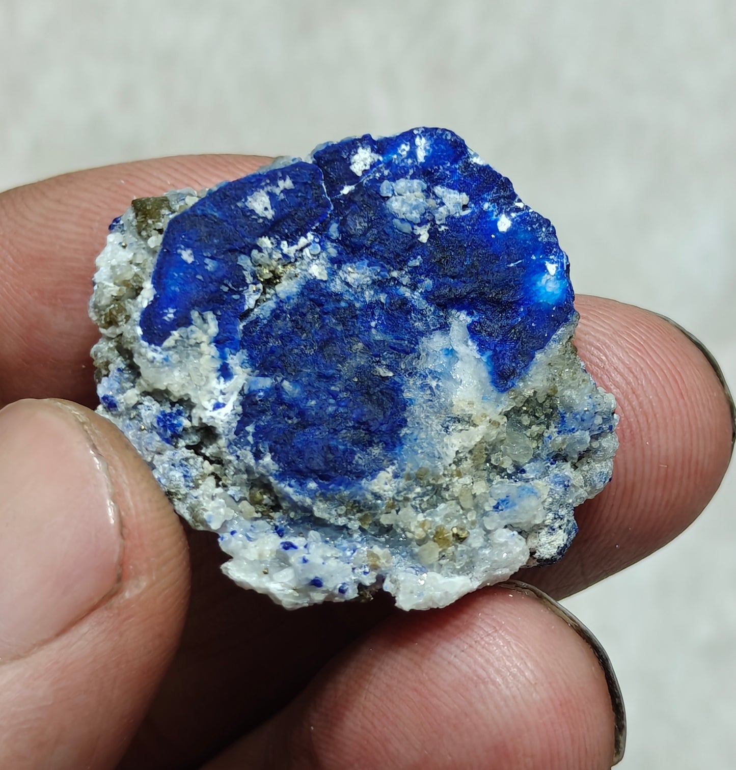 Lazurite Afghanite specimen on matrix 11 grams