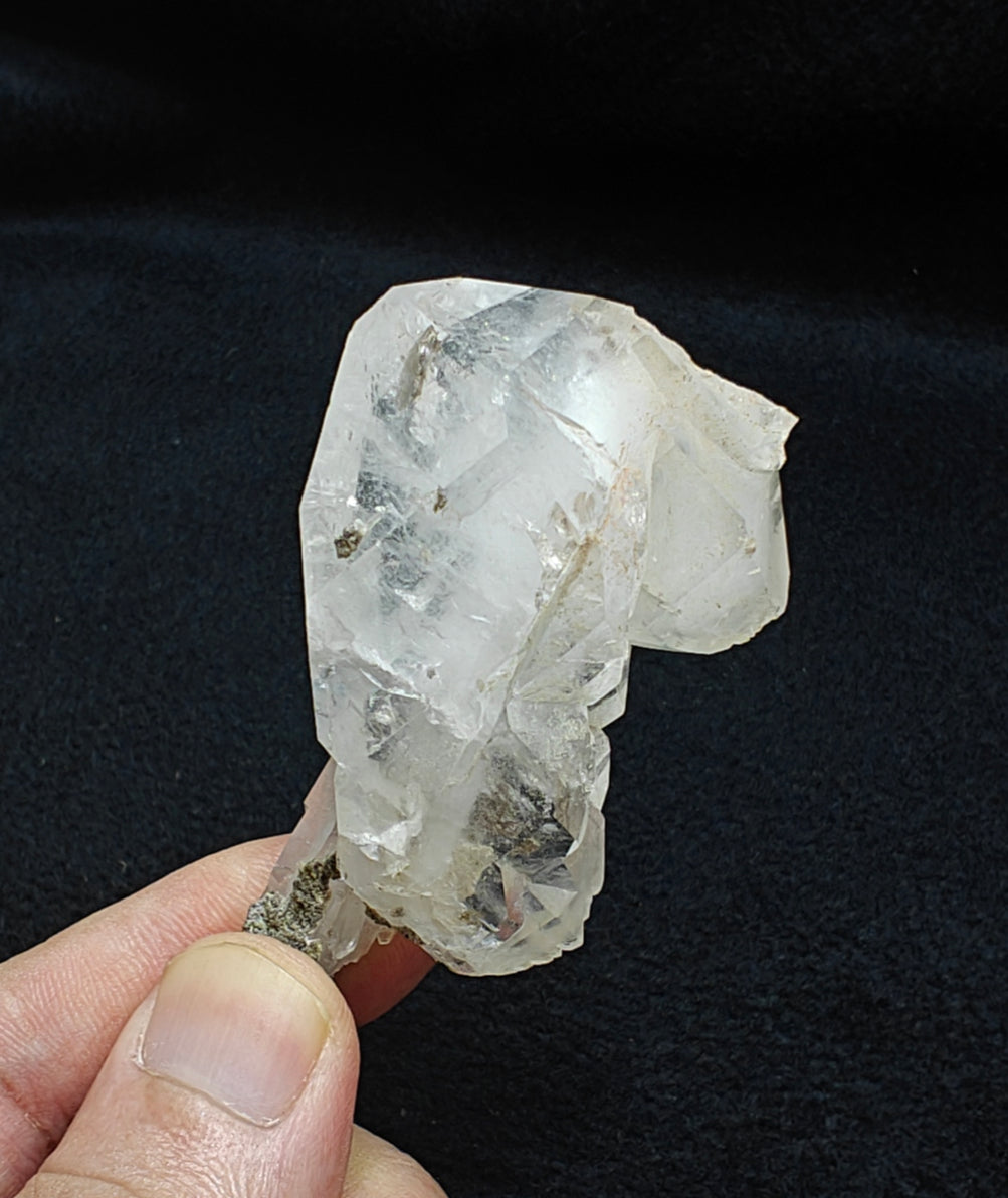 Natural Faden Quartz crystal specimen 48 grams