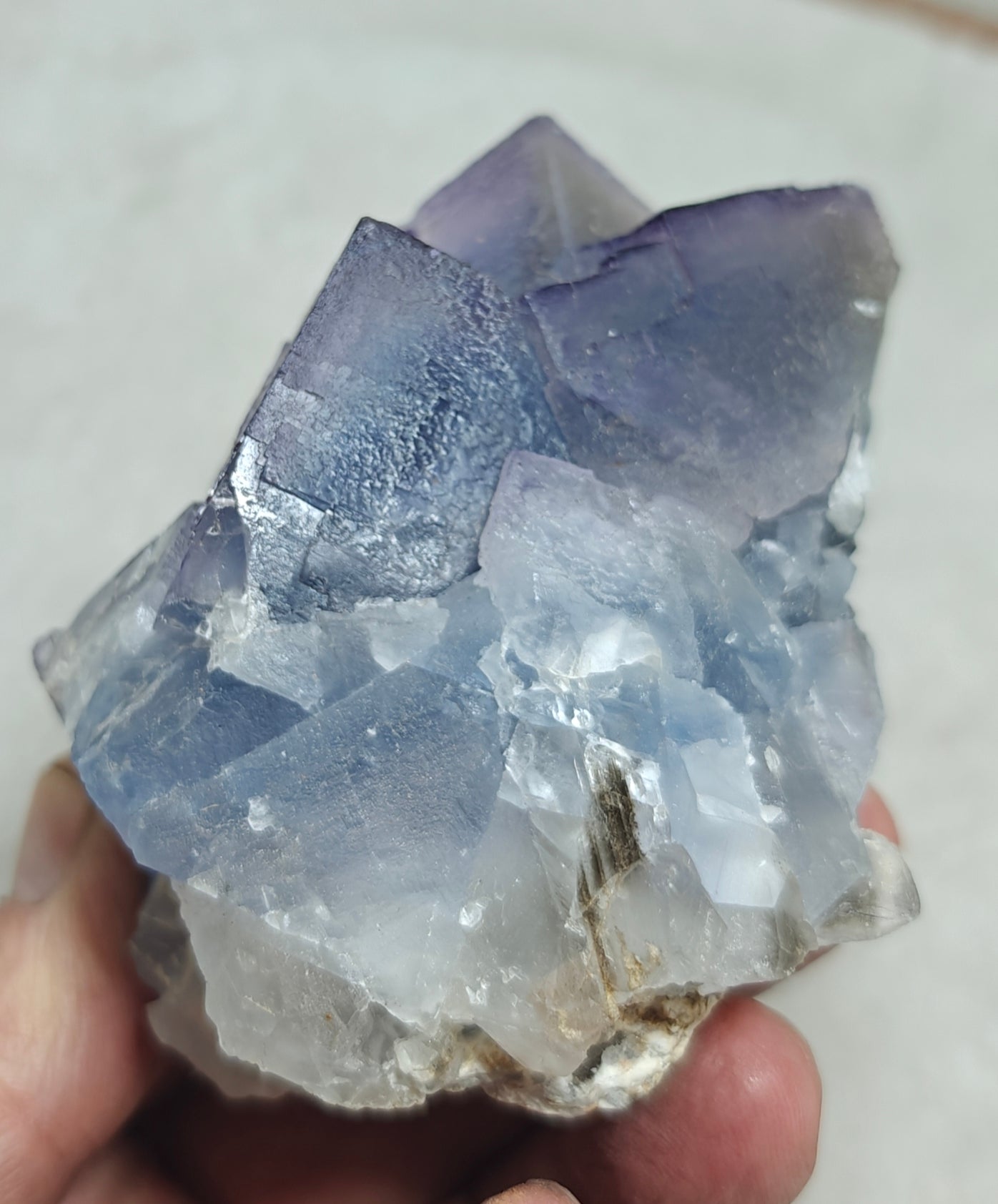 Purple and Blue Fluorite 420 grams