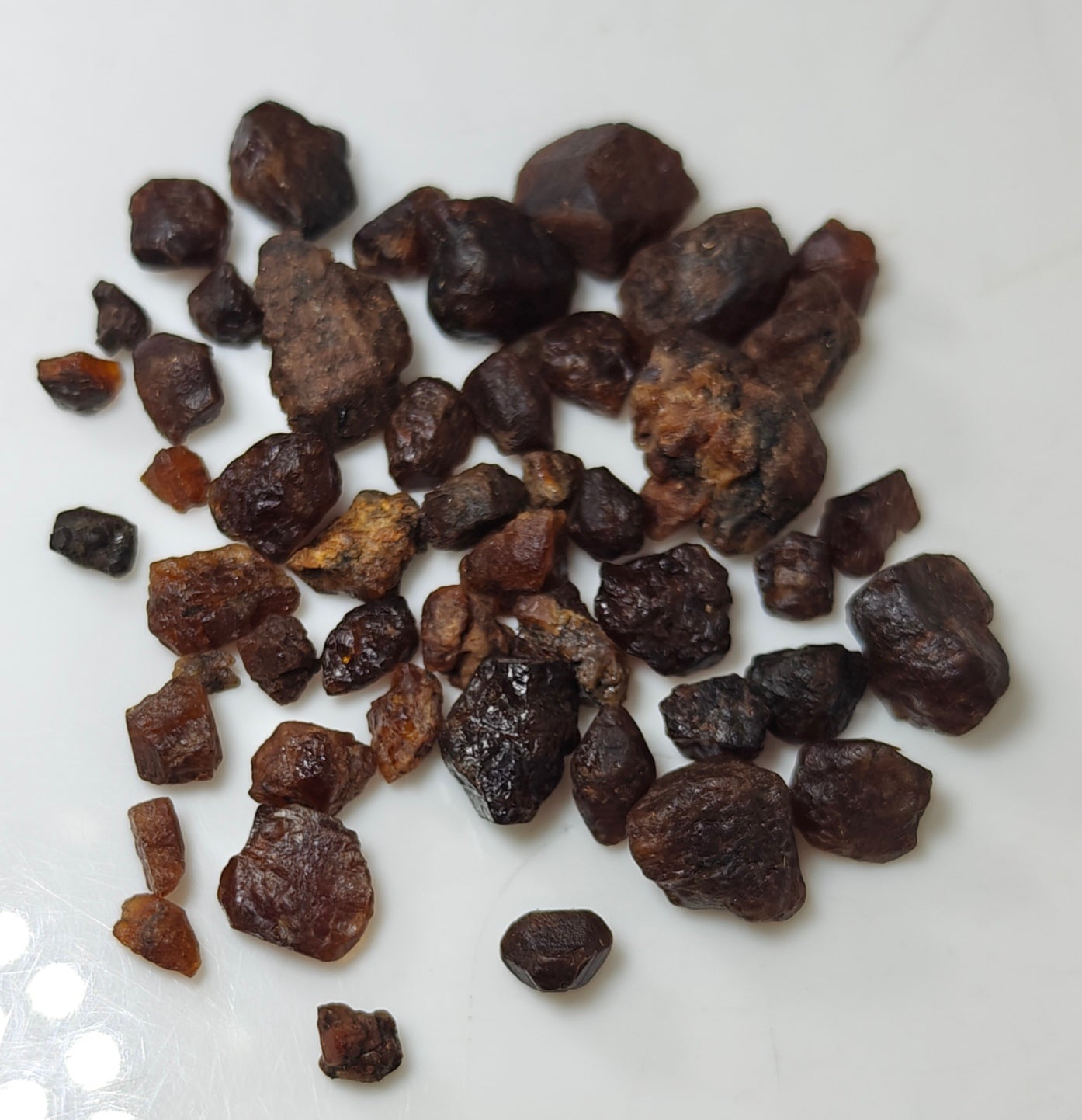 Rare parisite crystals collection 32 grams