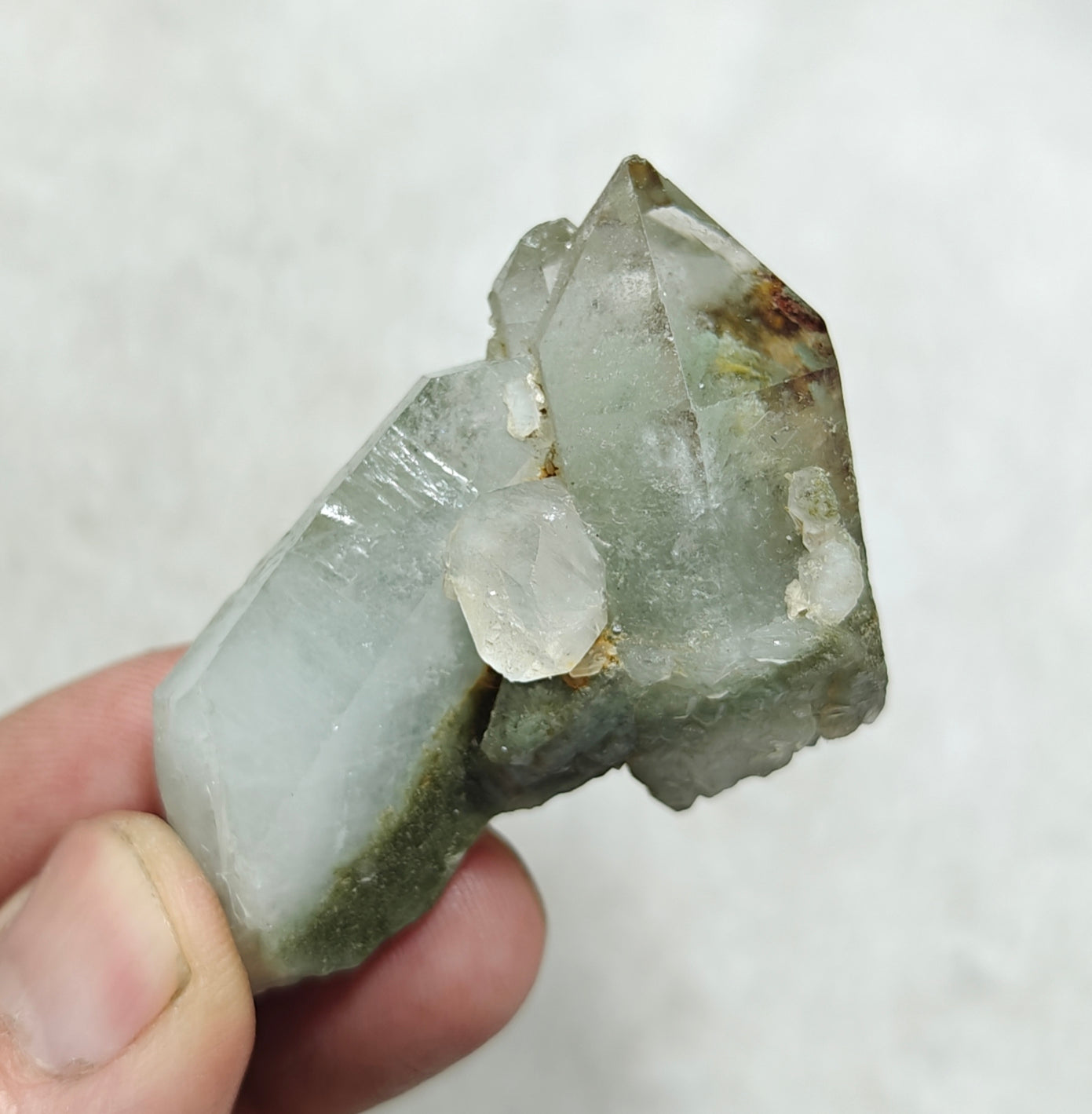 Natural Chlorite Quartz crystal 51 grams