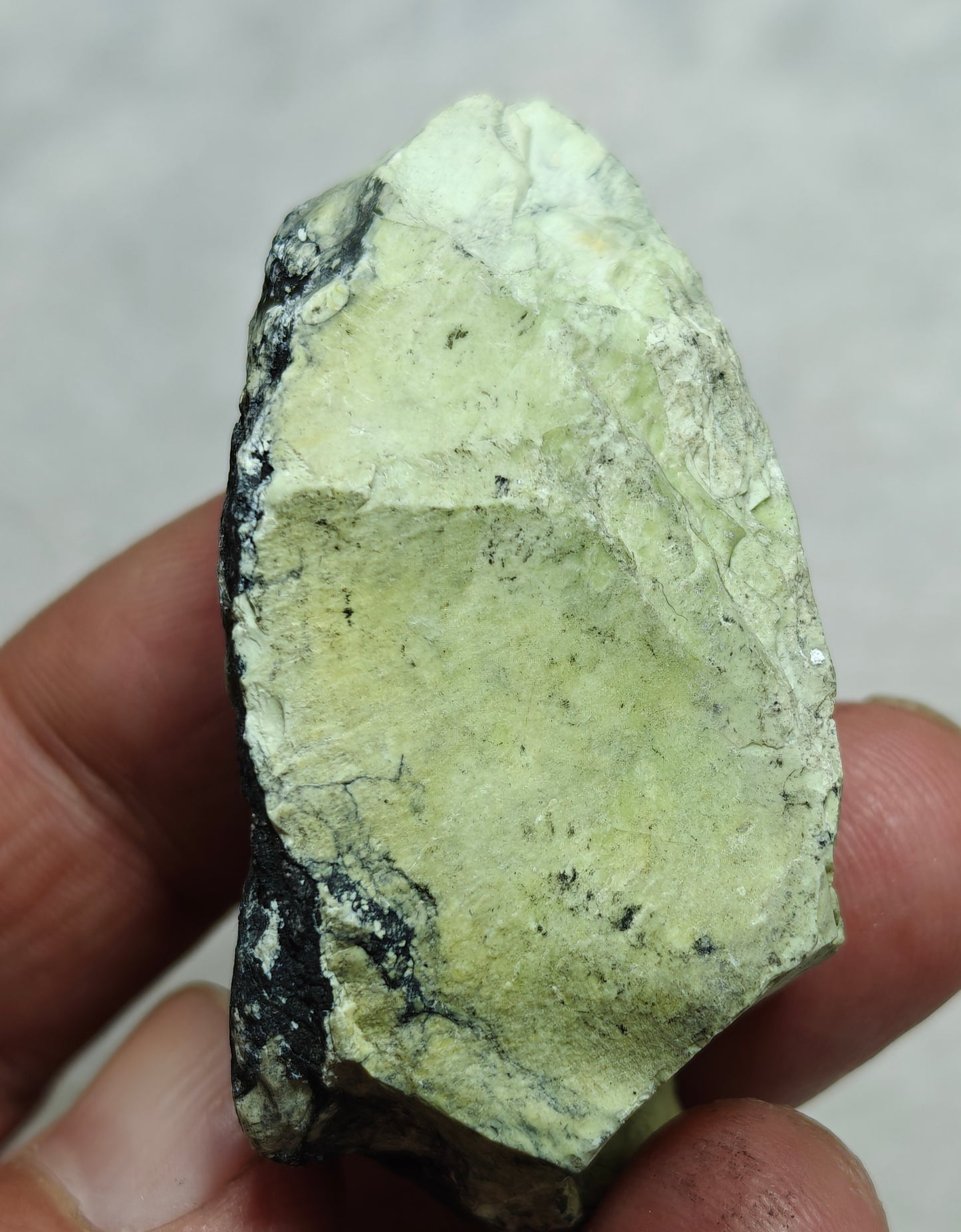 Natural green variscite chunk 51 grams